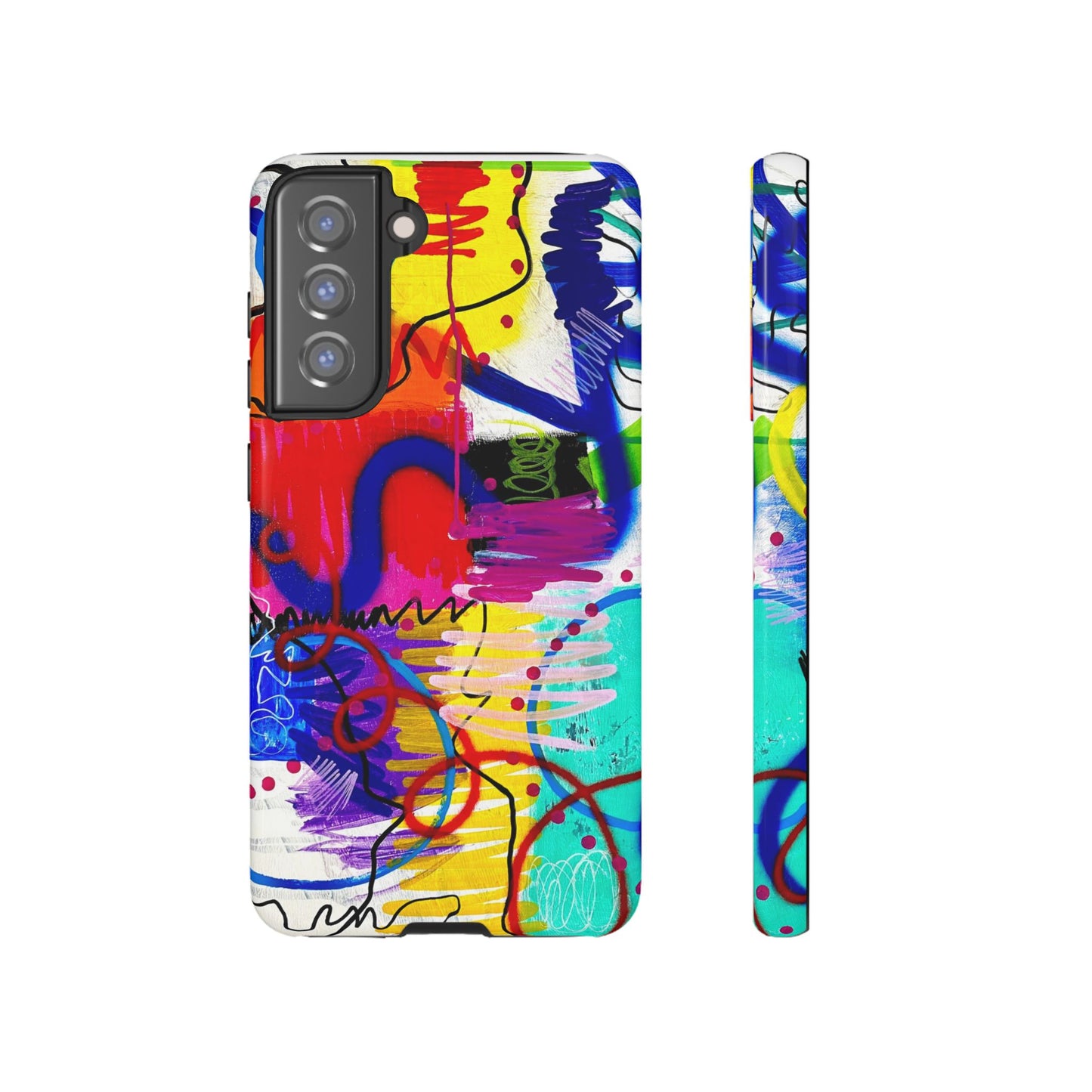Abstract Art Tough Phone Cases