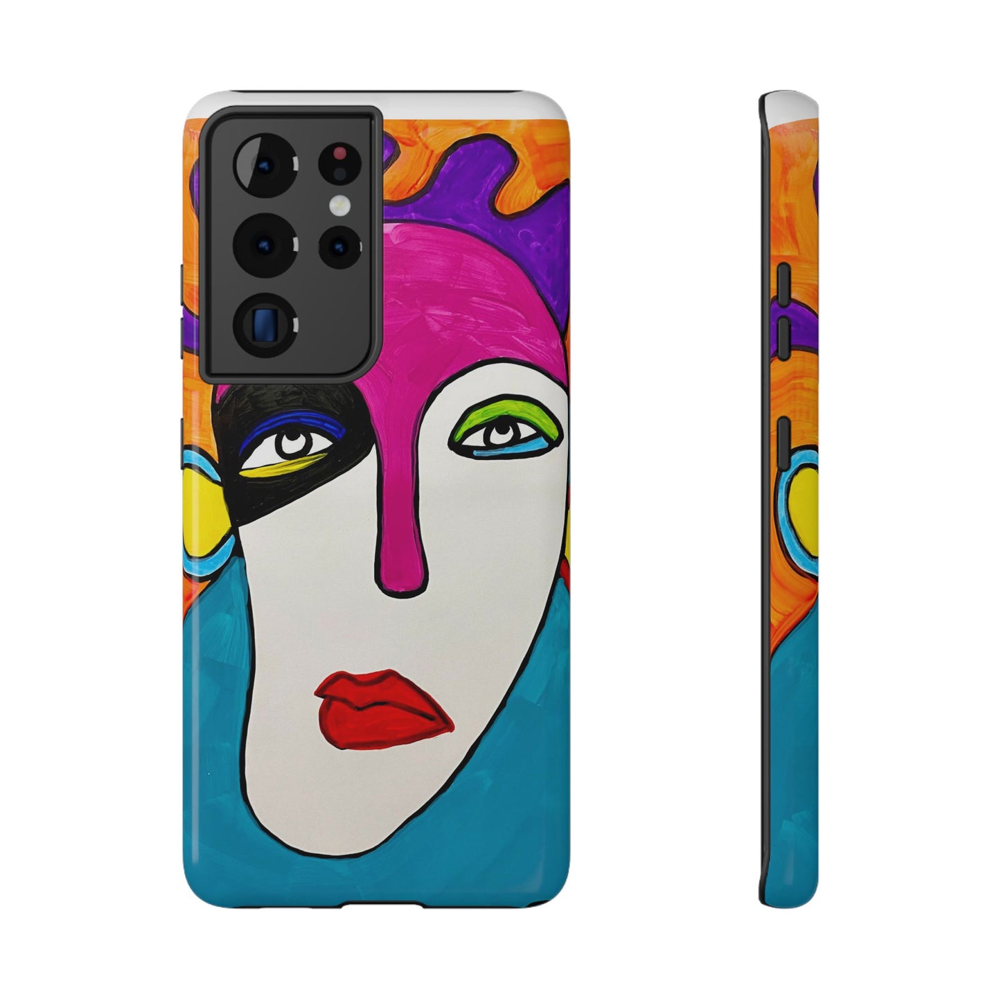 2Featured - Abstract Art Impact-Resistant Phone Cases