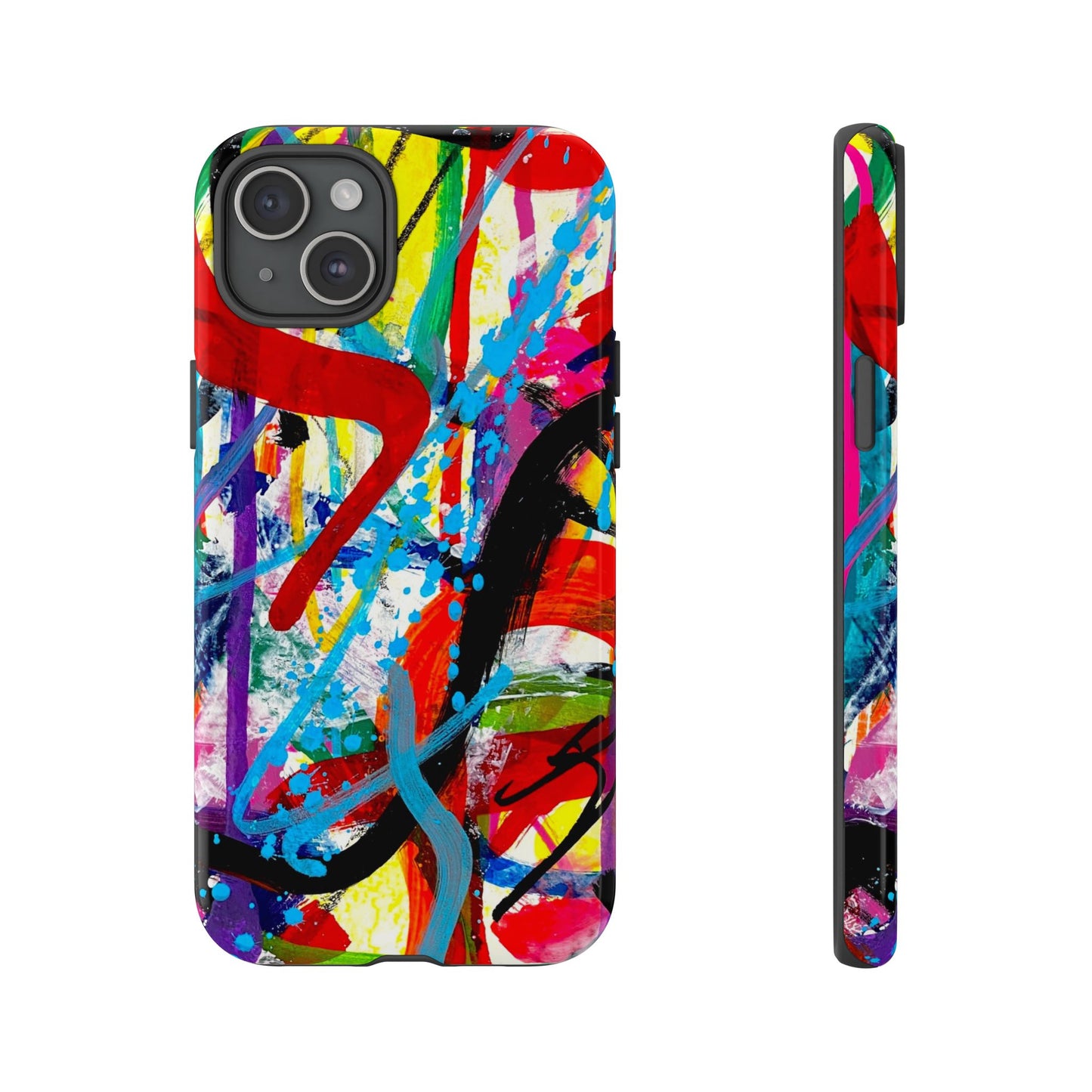 Abstract Art Tough Phone Cases