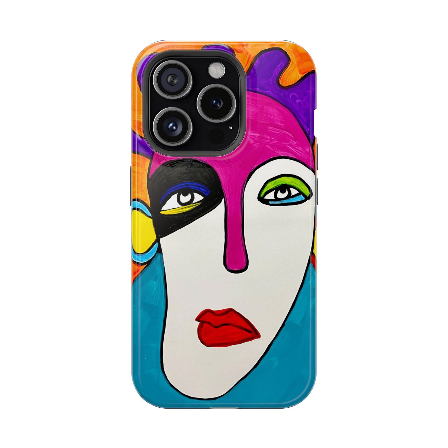 2Featured - Abstract Art Impact-Resistant Phone Cases