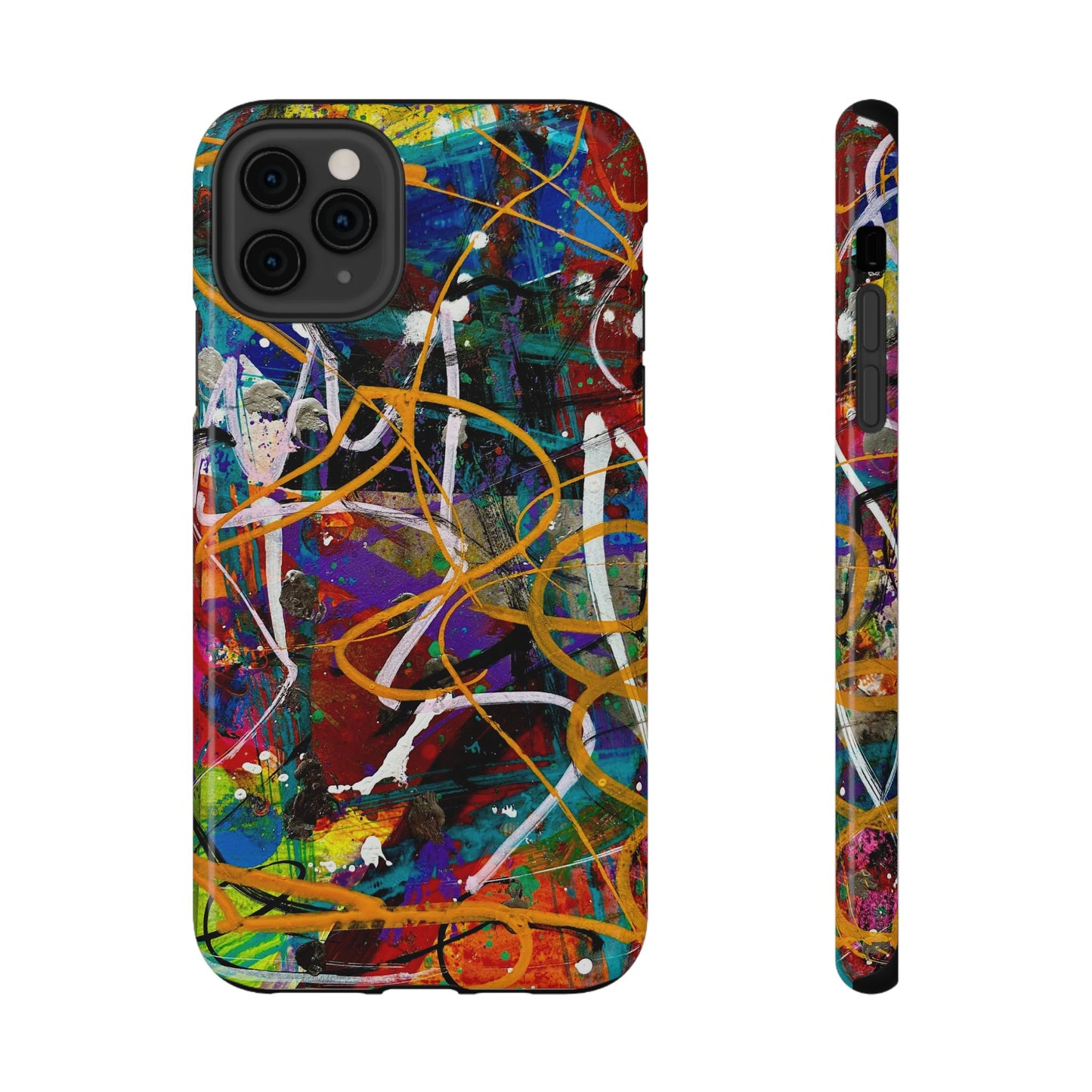 Abstract Art Impact-Resistant Phone Cases