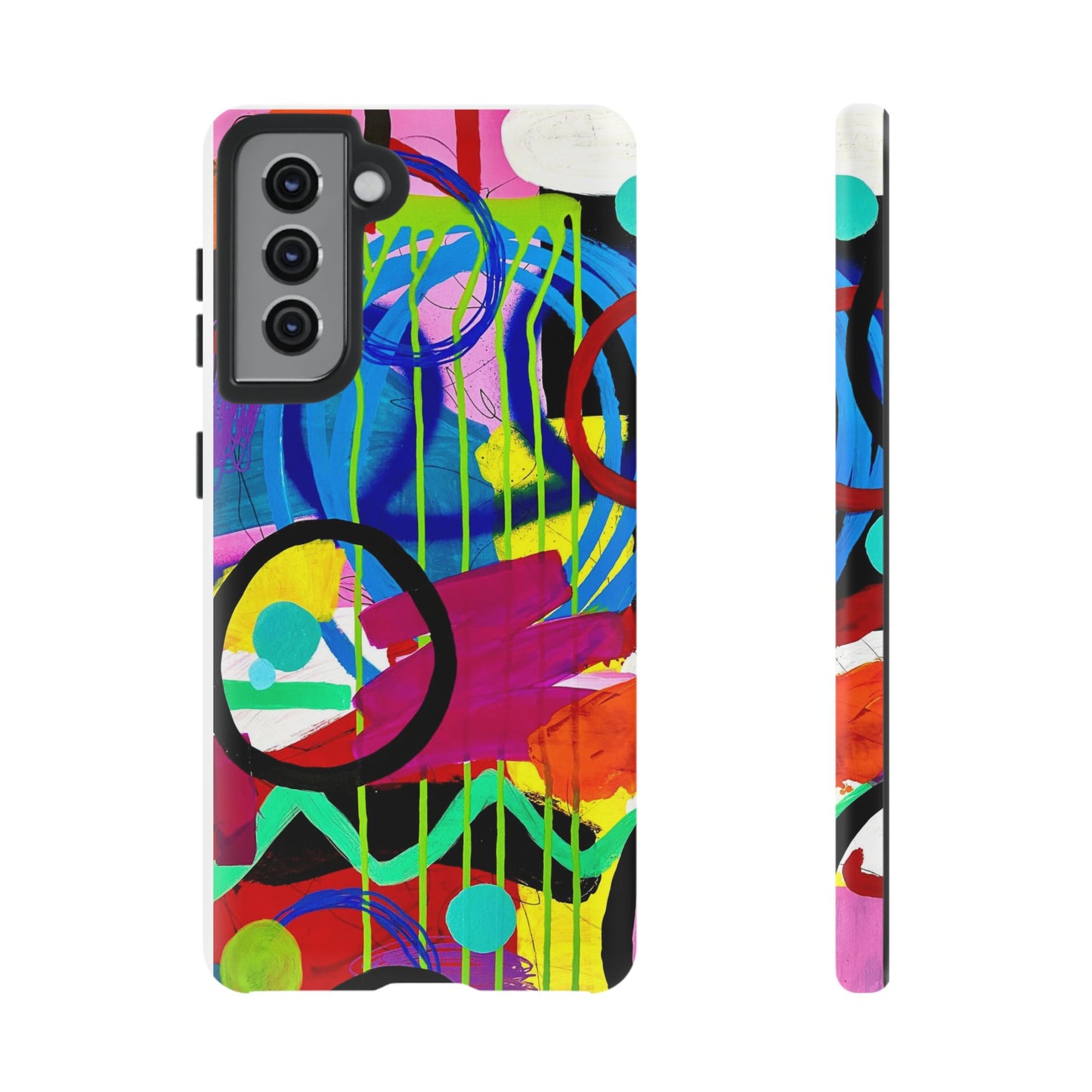Abstract Art Tough Phone Cases