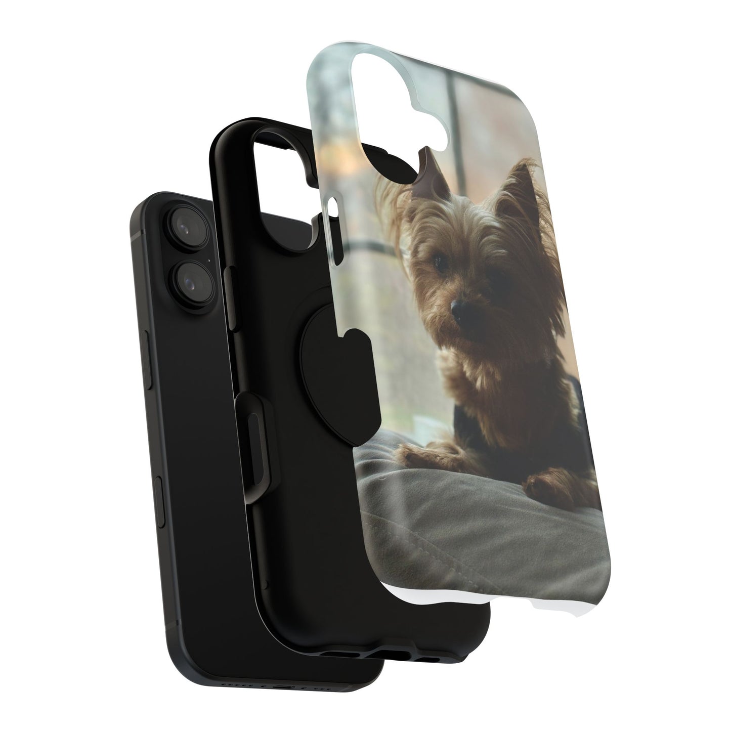 Yorkie Impact-Resistant Phone Cases