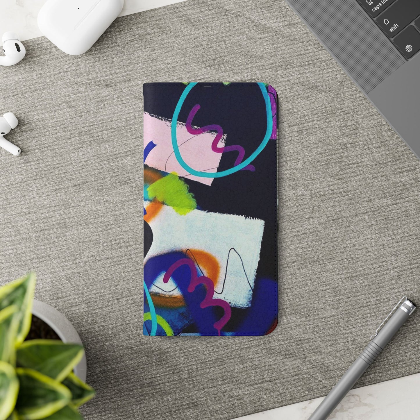 Abstract Art Phone Flip Cases