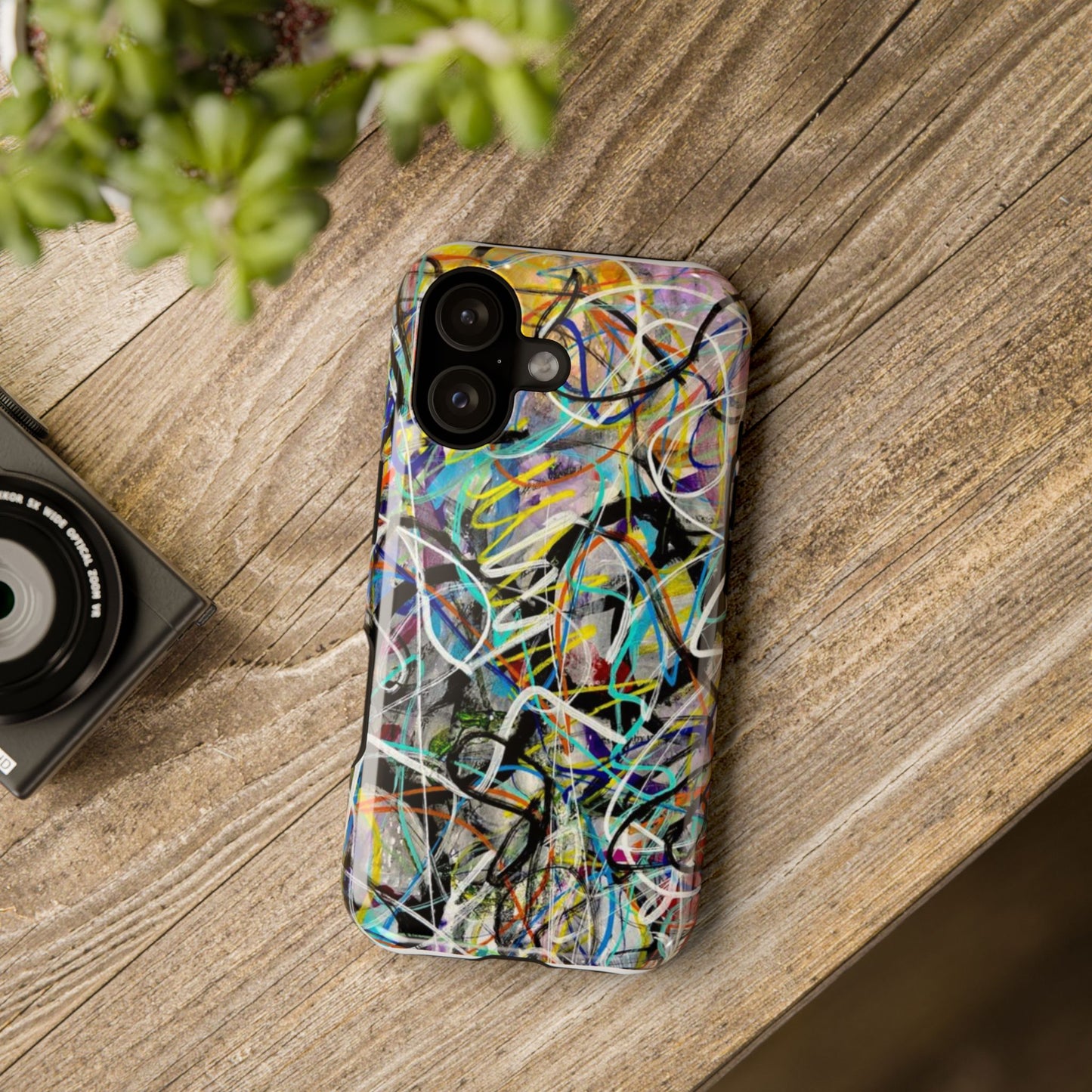 Abstract Art Impact-Resistant Phone Cases