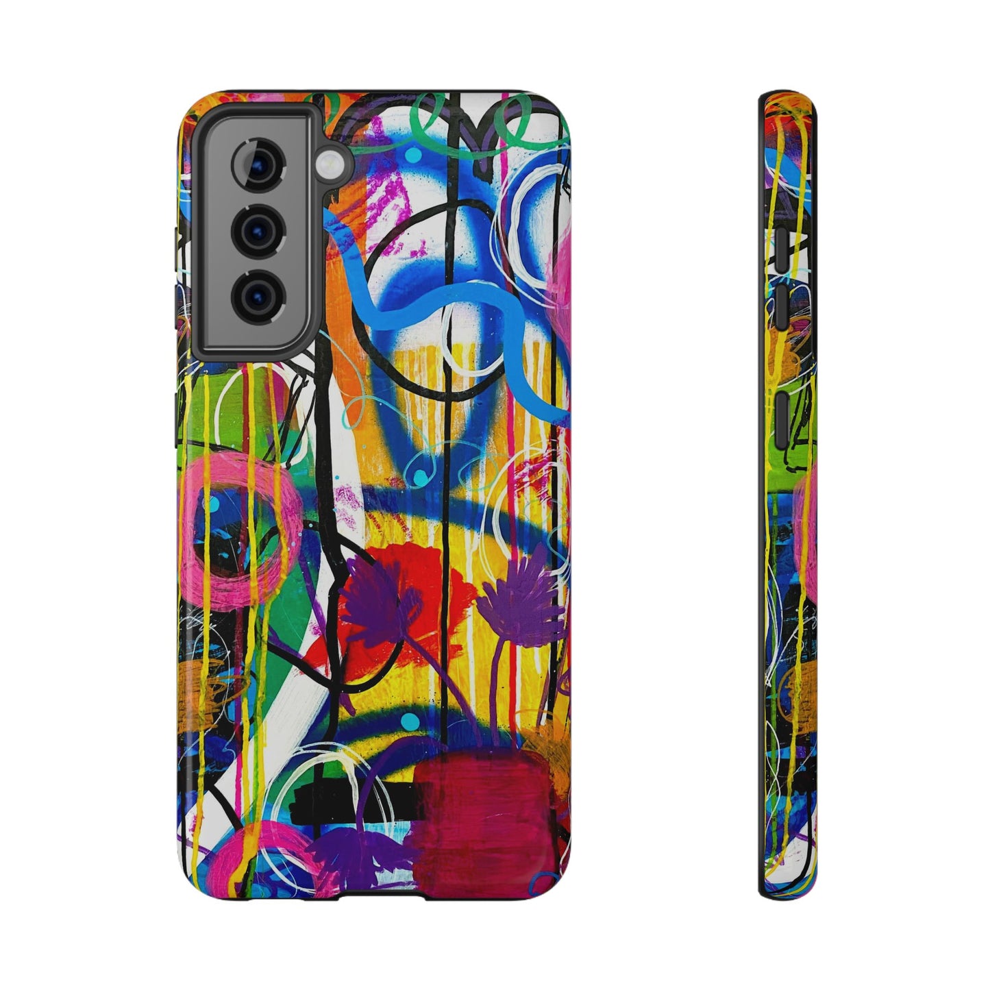 Abstract Art Impact-Resistant Phone Cases