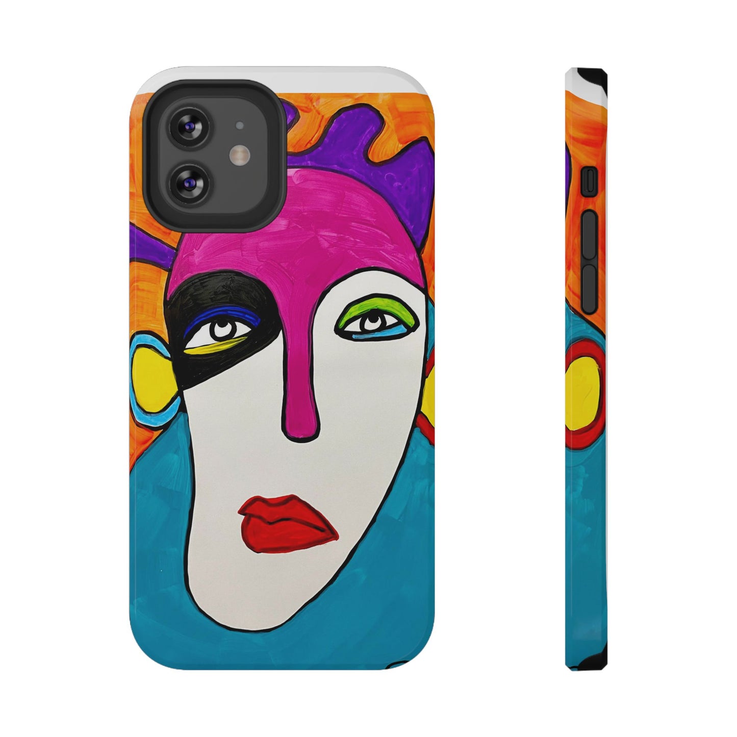 2Featured - Abstract Art Impact-Resistant Phone Cases