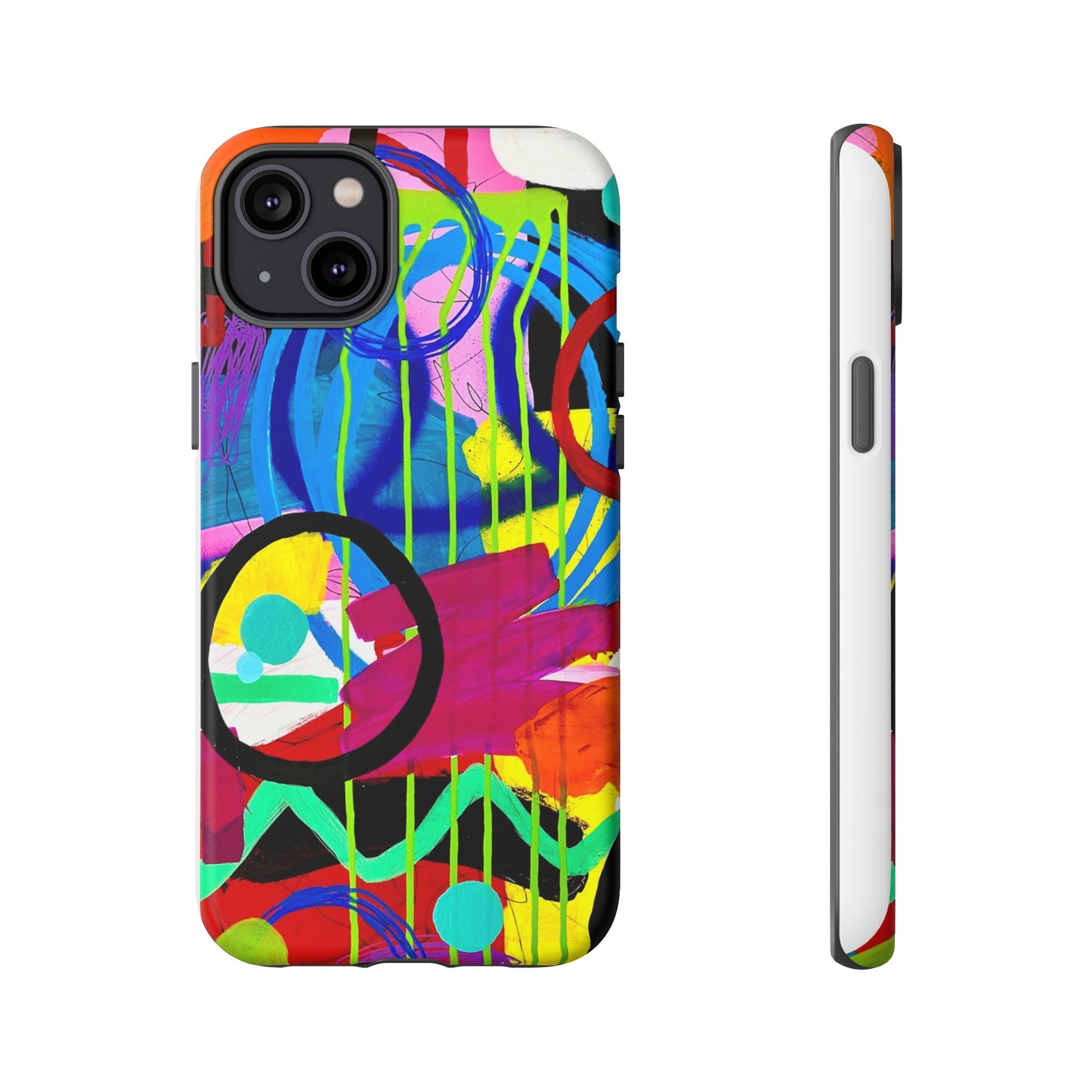 Abstract Art Tough Phone Cases