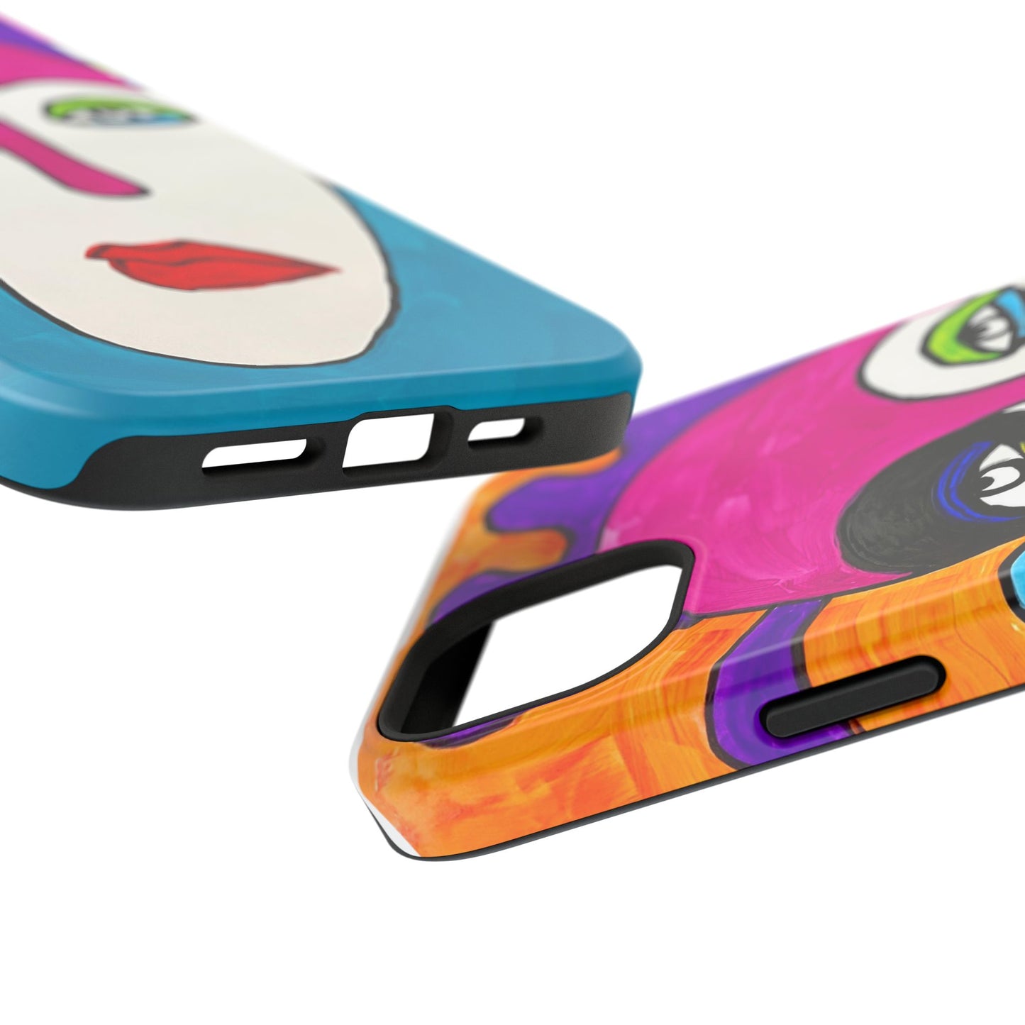 2Featured - Abstract Art Impact-Resistant Phone Cases