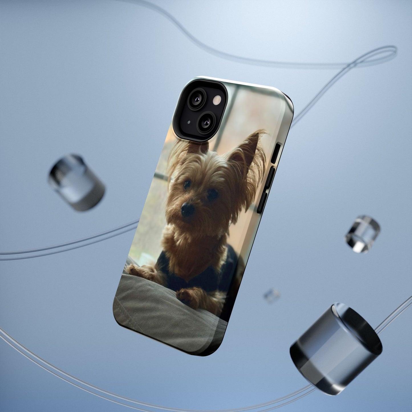 Yorkie Impact-Resistant Phone Cases