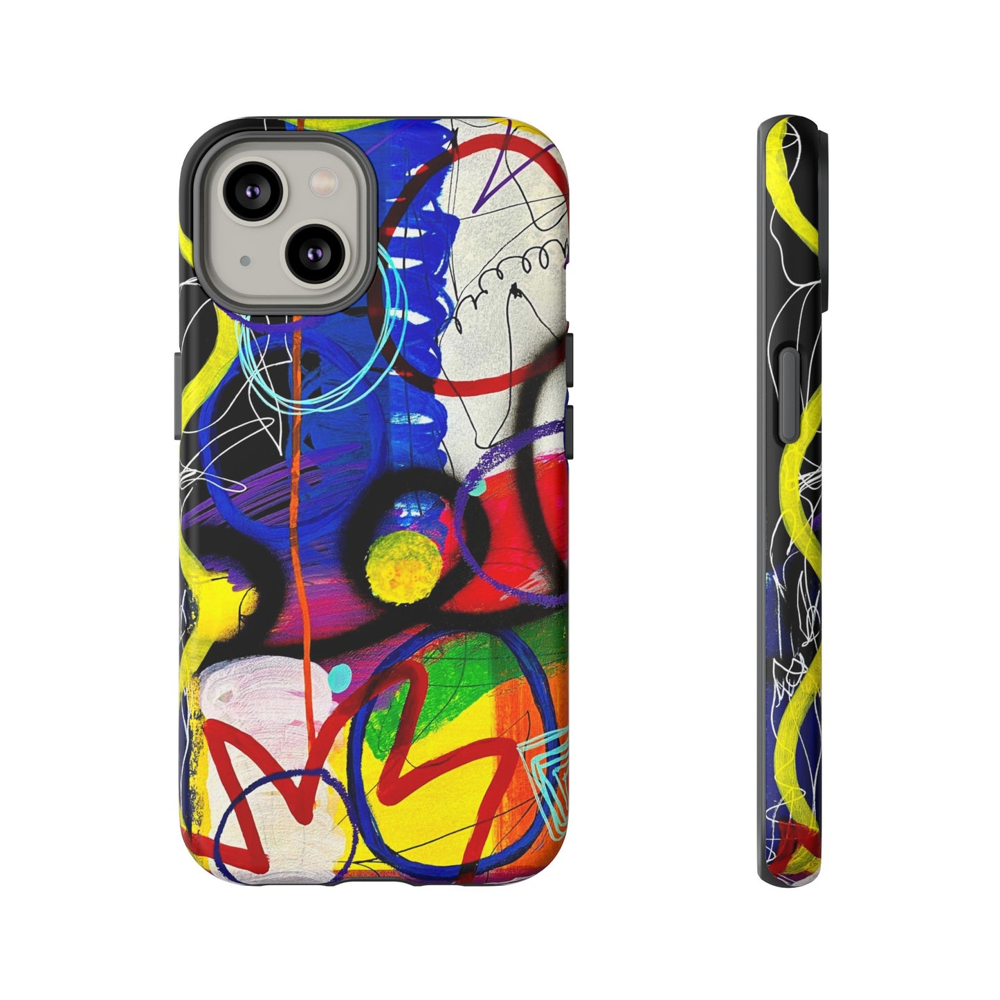 Abstract Art Tough Phone Cases