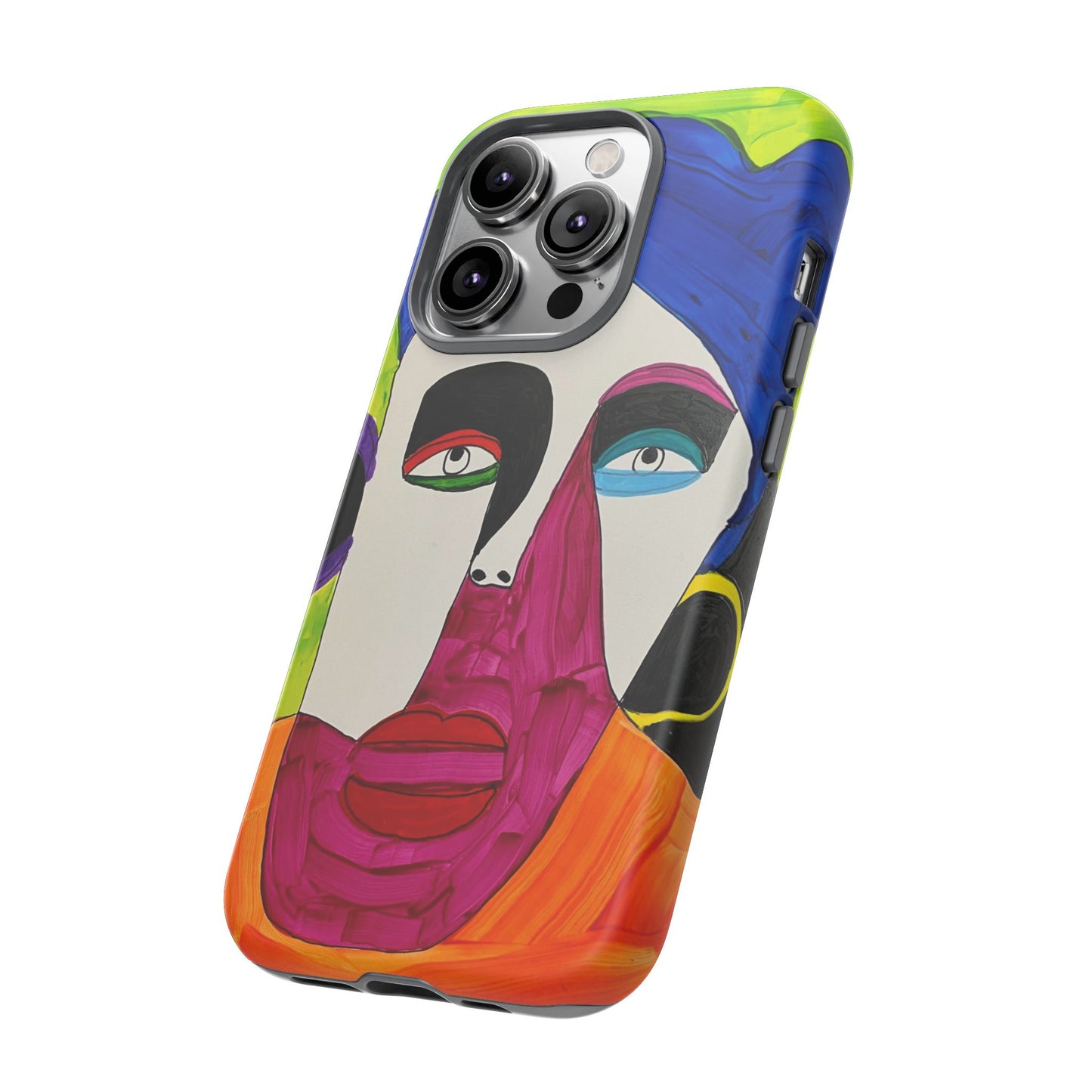 1Featured - Abstract Art Tough Phone Cases