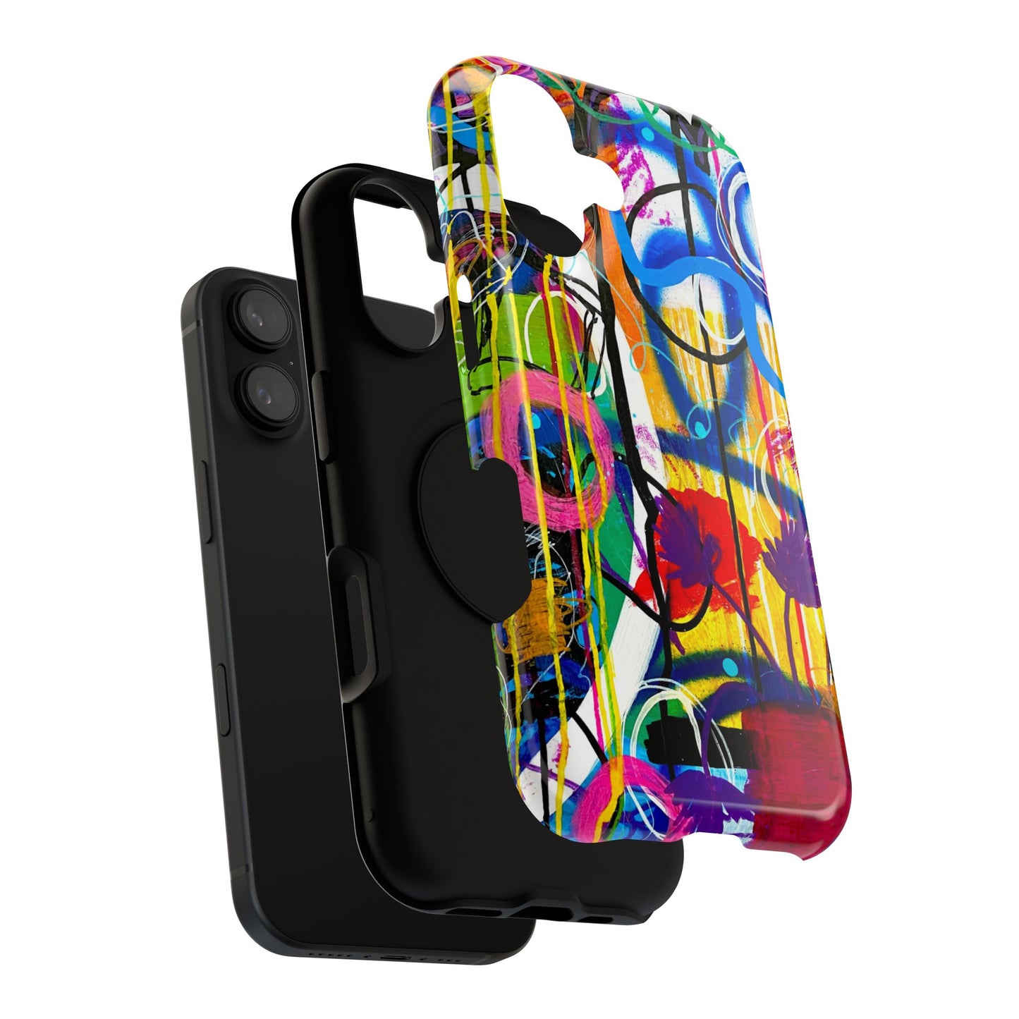 Abstract Art Impact-Resistant Phone Cases