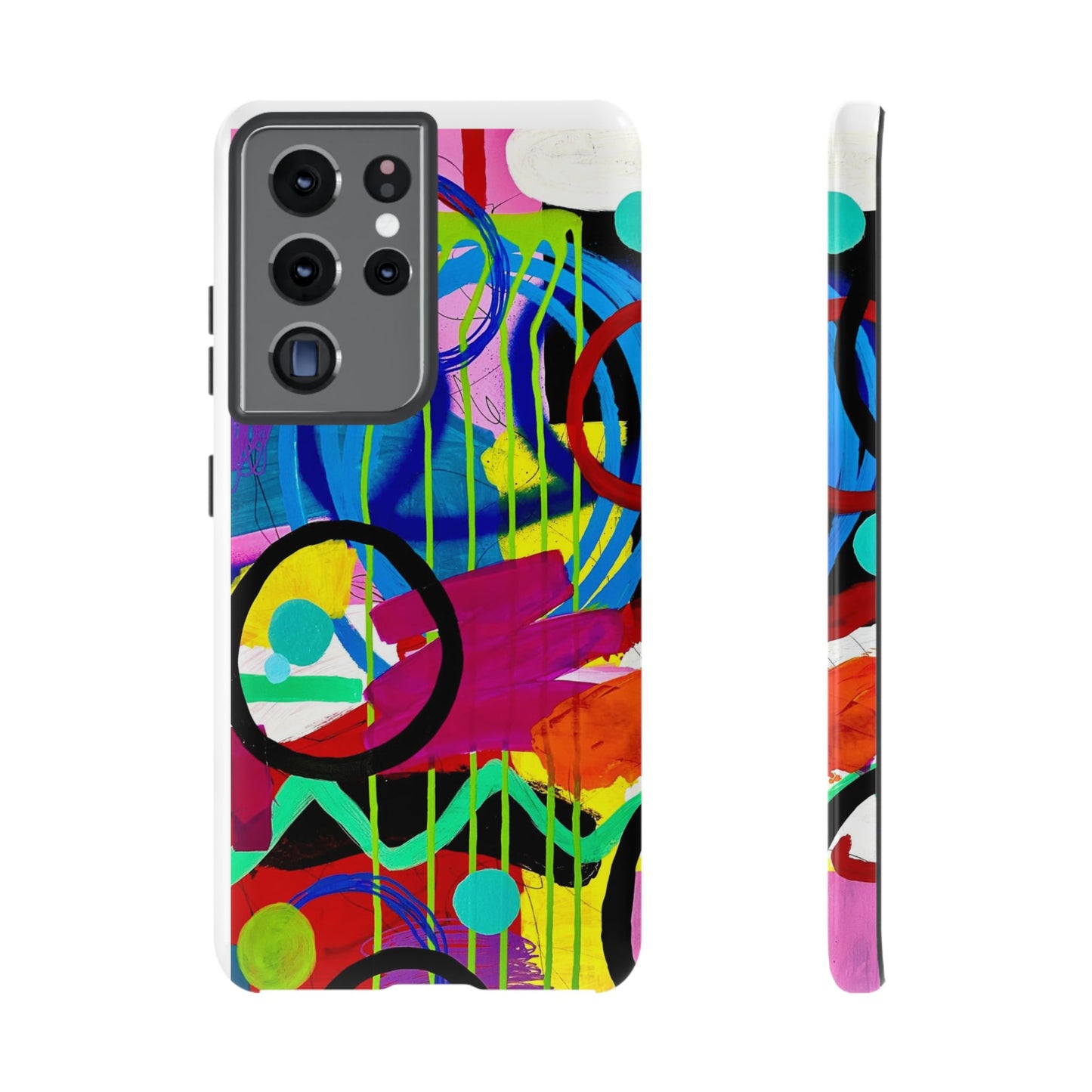 Abstract Art Tough Phone Cases