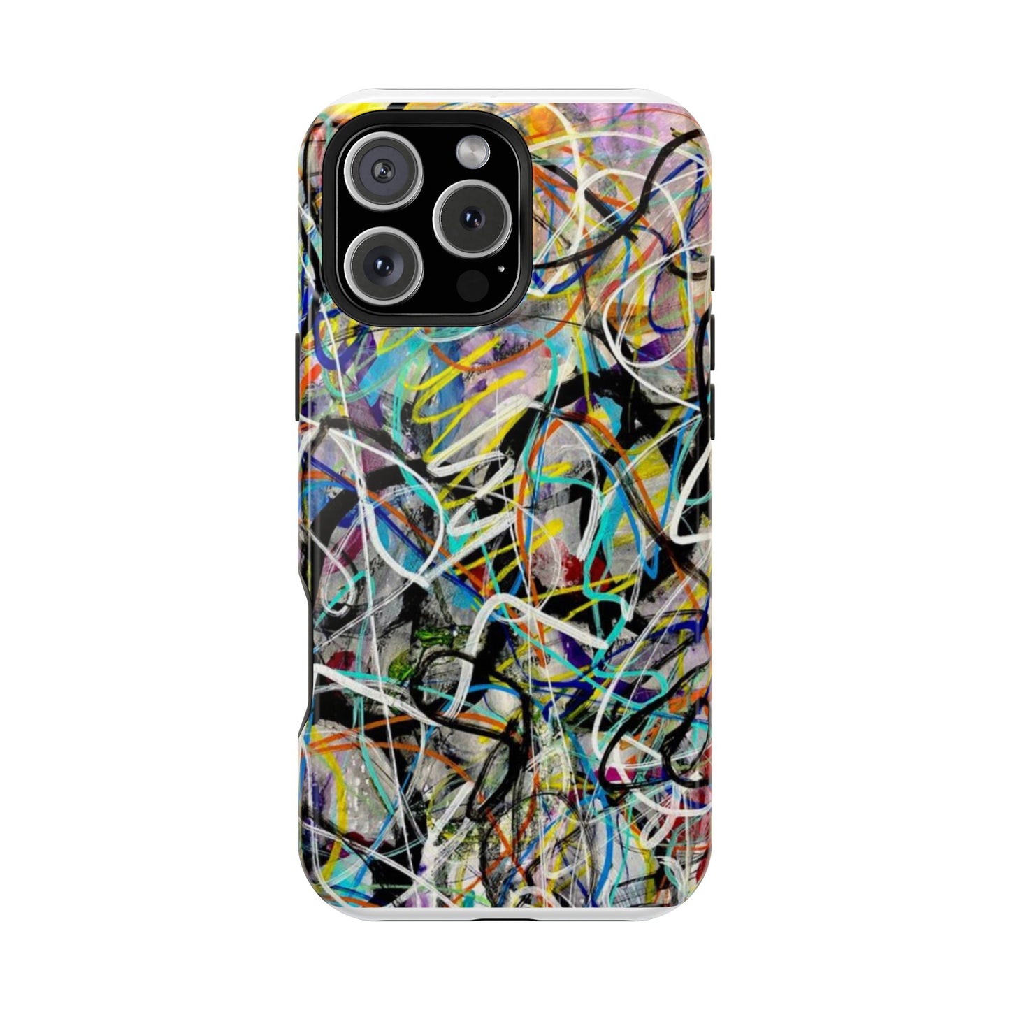 Abstract Art Impact-Resistant Phone Cases