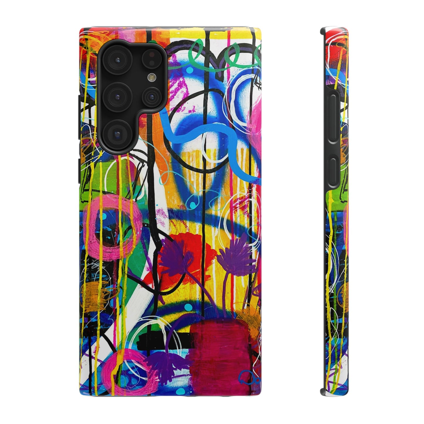 Abstract Art Impact-Resistant Phone Cases