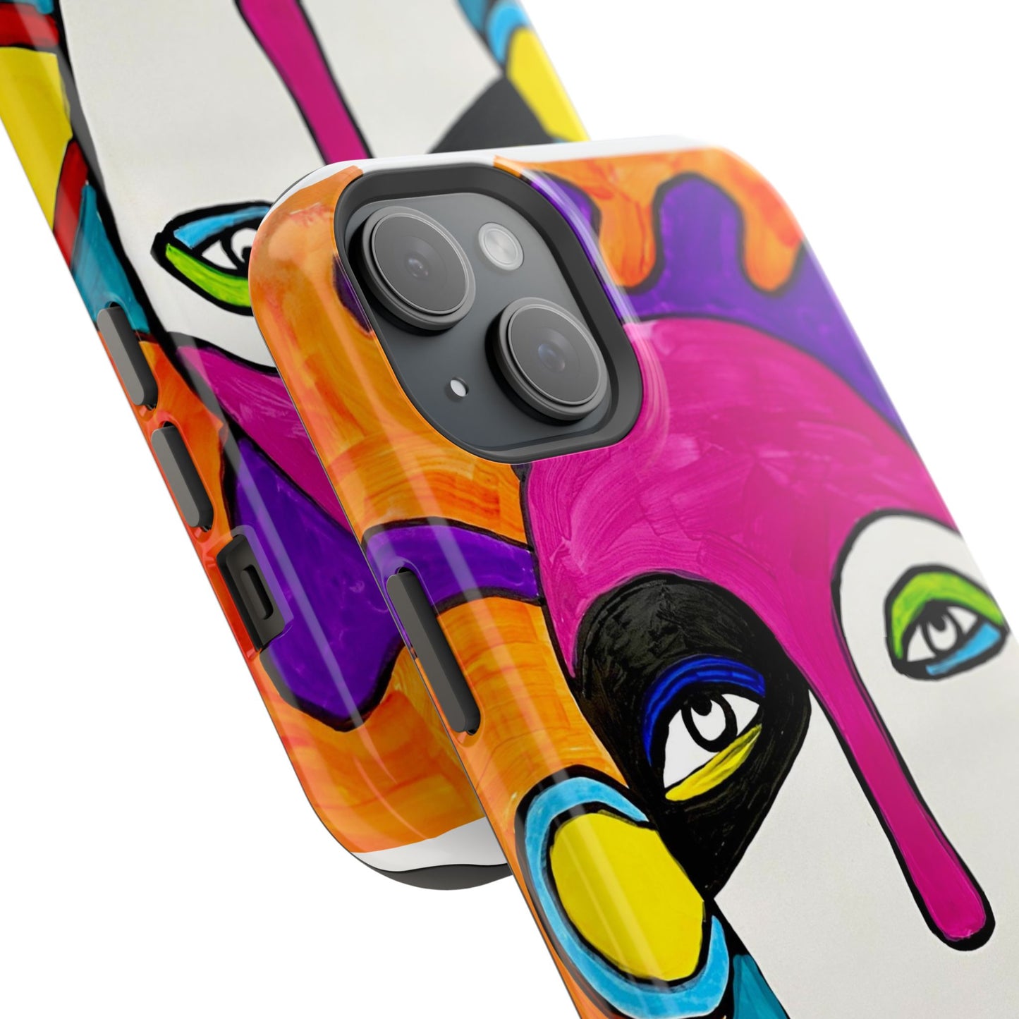 2Featured - Abstract Art Impact-Resistant Phone Cases