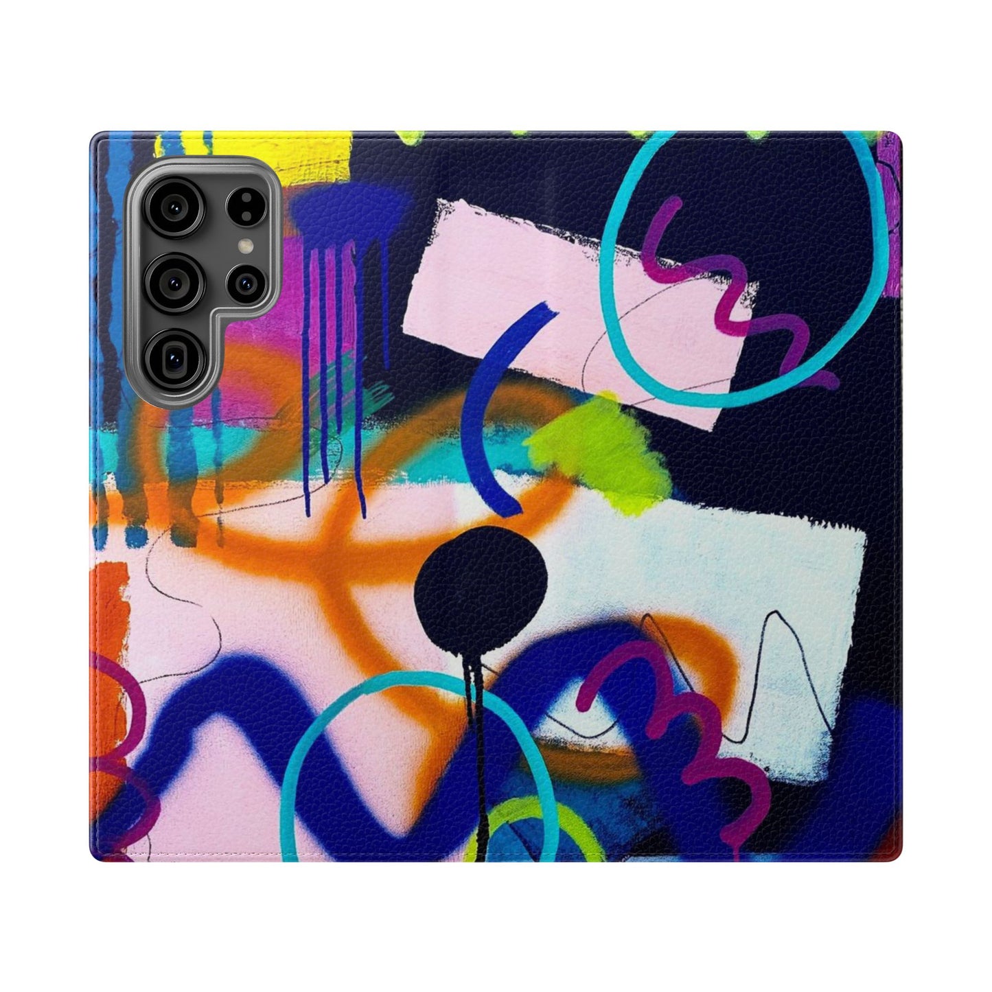 Abstract Art Phone Flip Cases