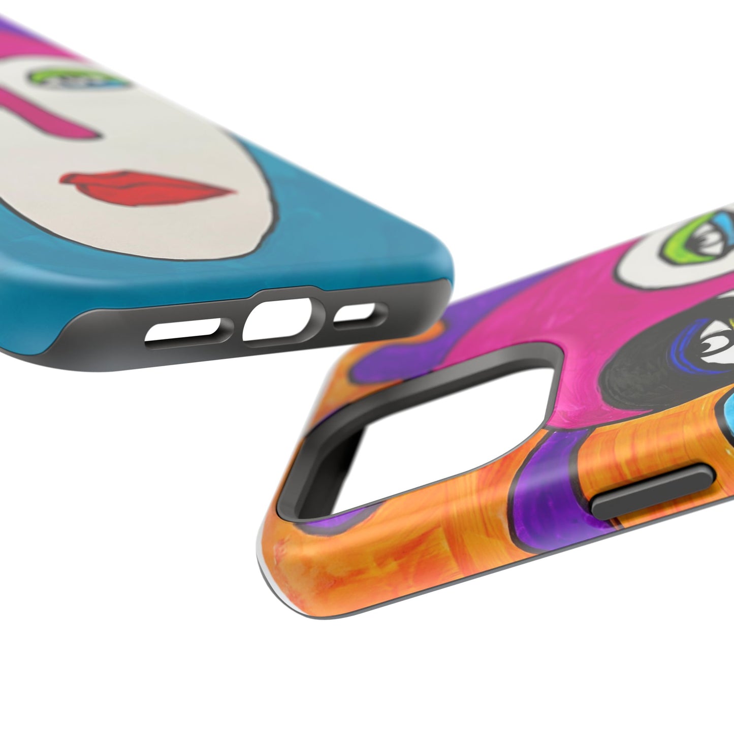 2Featured - Abstract Art Impact-Resistant Phone Cases