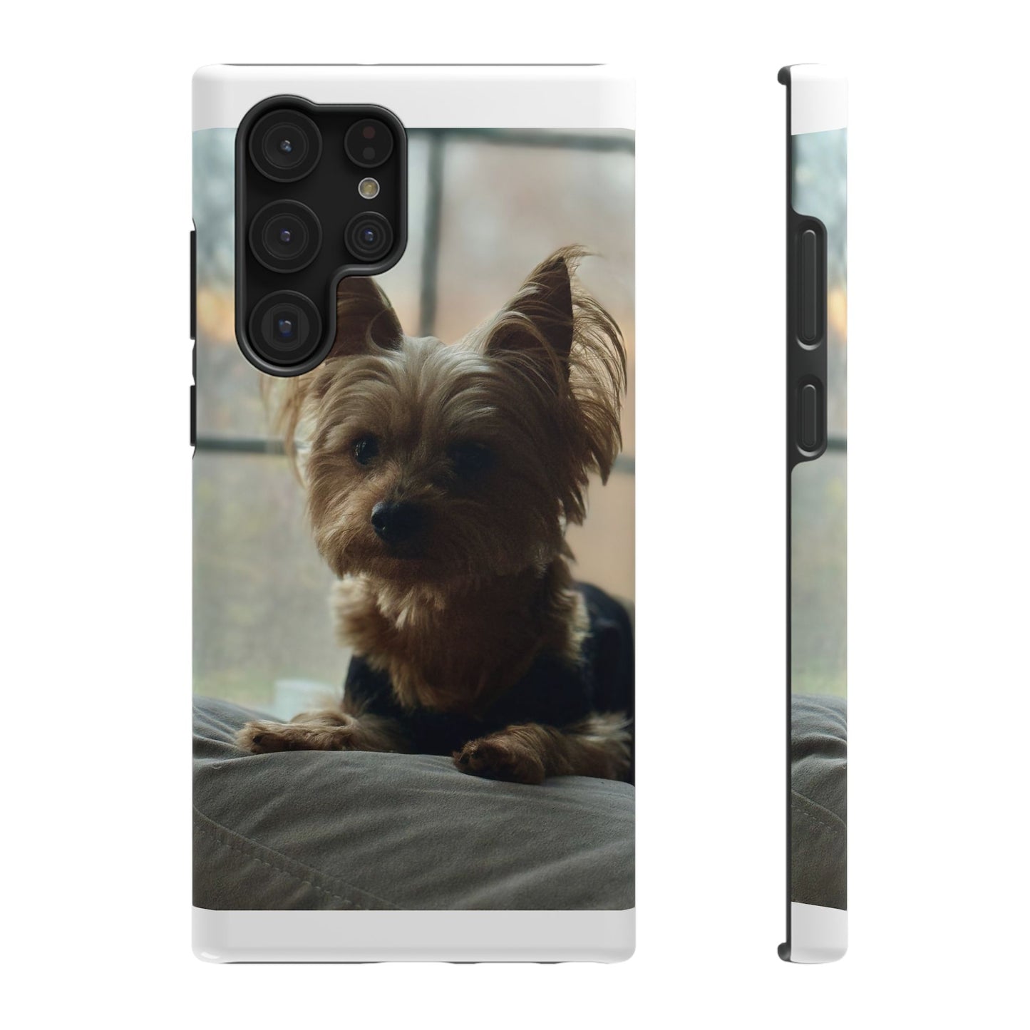 Yorkie Impact-Resistant Phone Cases