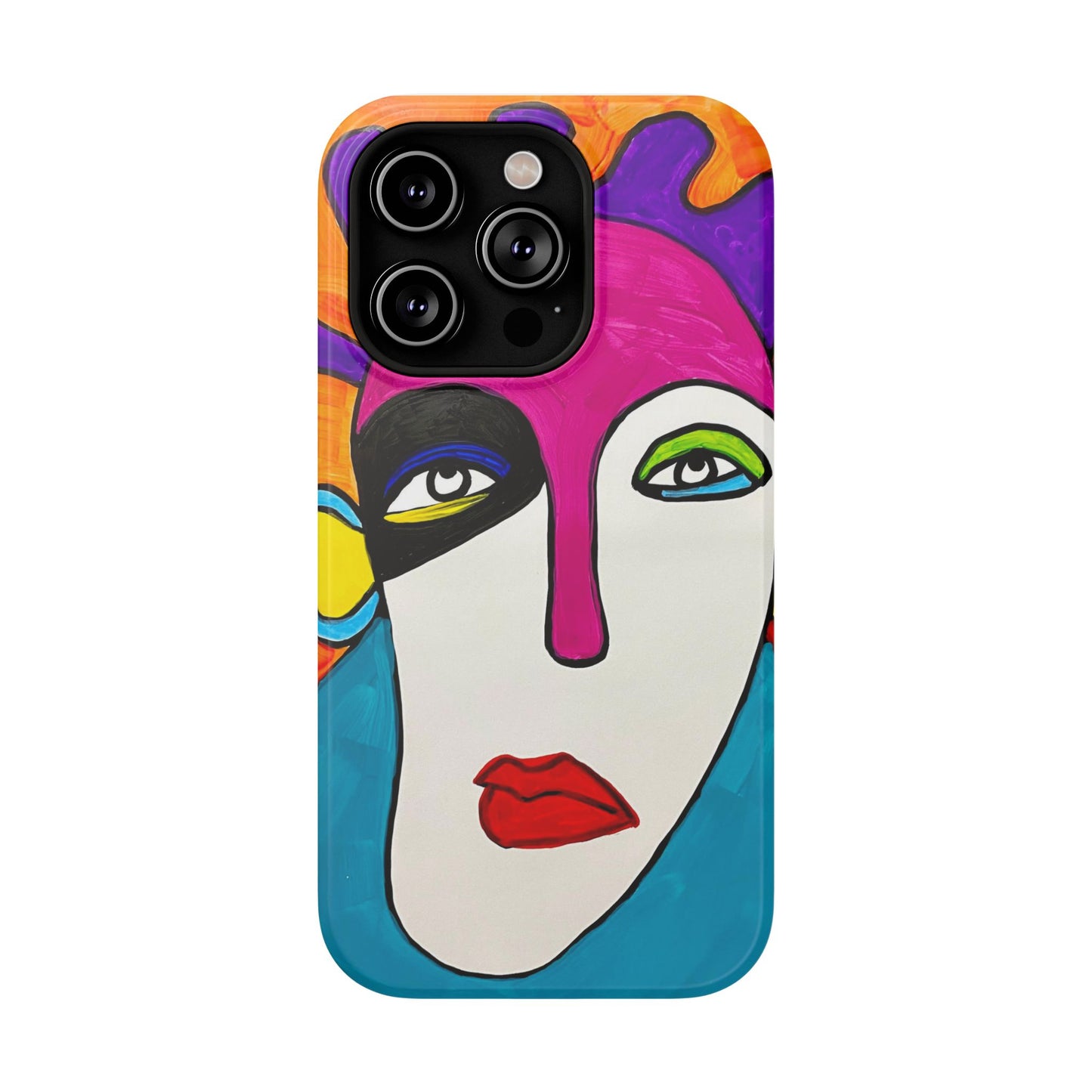 2Featured - Abstract Art Impact-Resistant Phone Cases