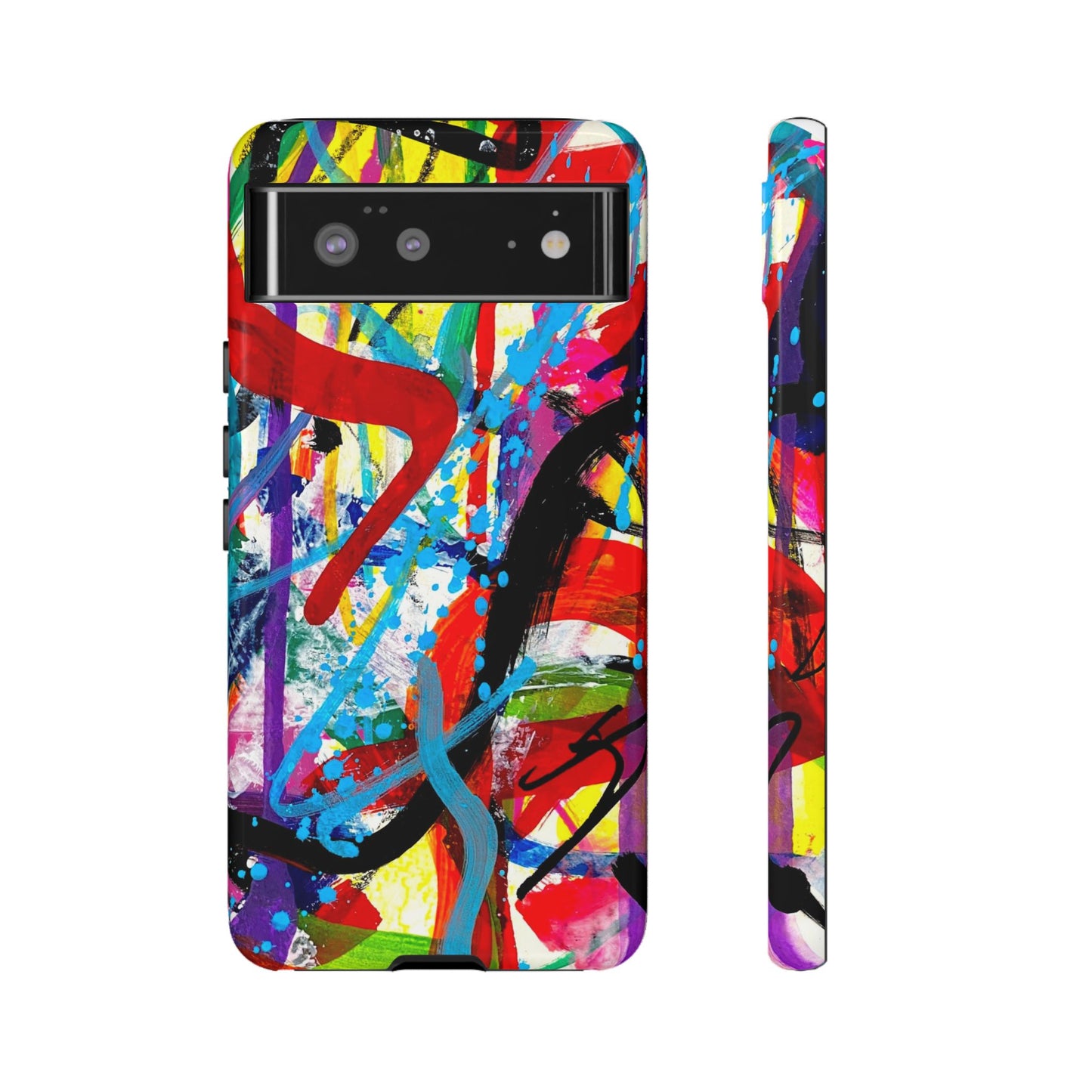Abstract Art Tough Phone Cases