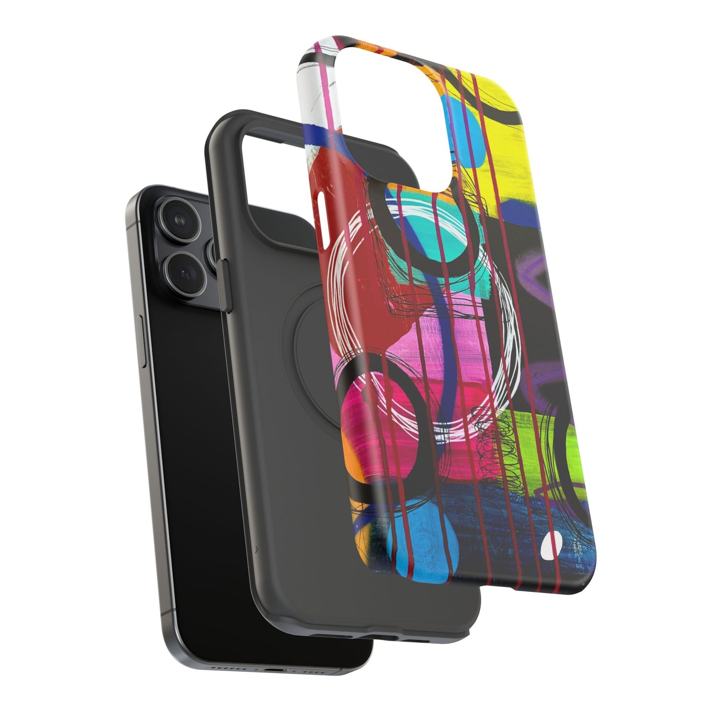 Abstract Art Impact-Resistant Phone Cases
