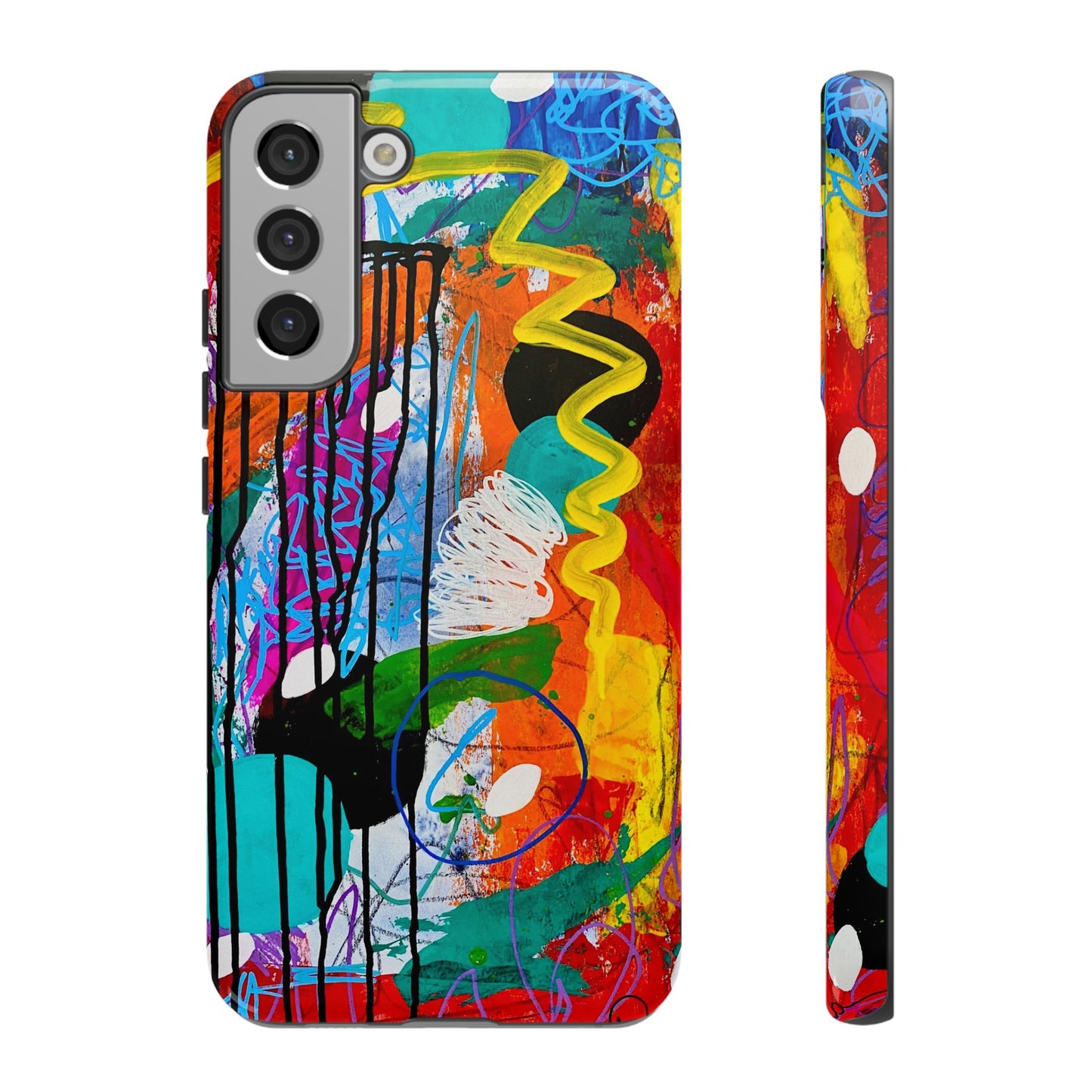 Abstract Art Tough Phone Cases