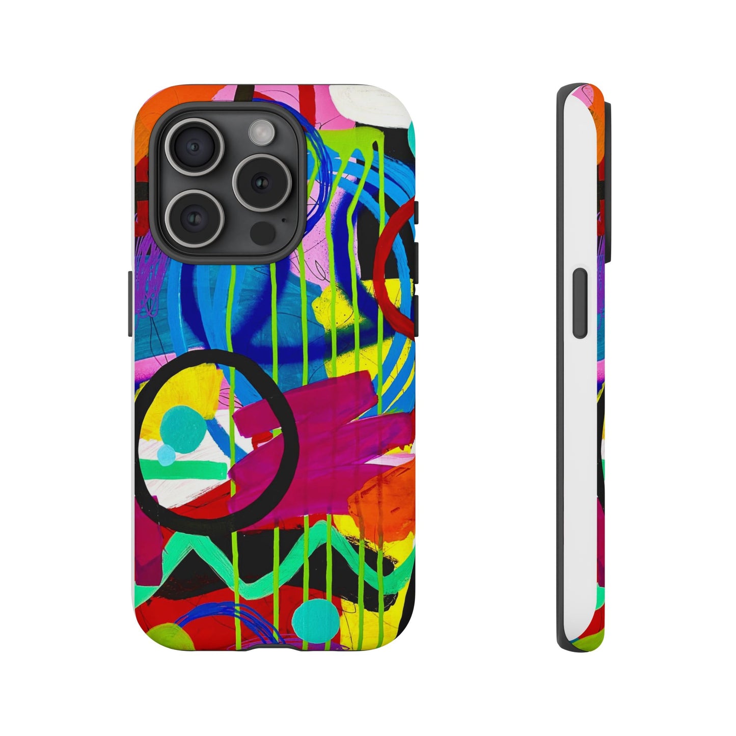 Abstract Art Tough Phone Cases