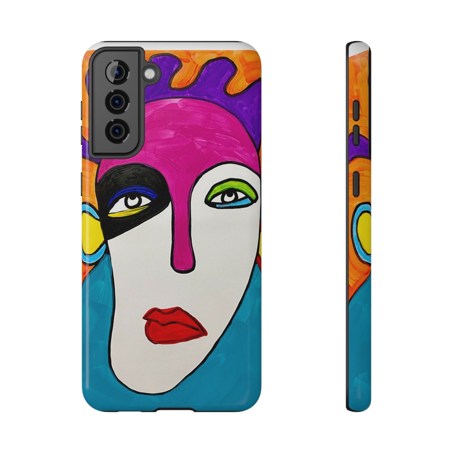 2Featured - Abstract Art Impact-Resistant Phone Cases
