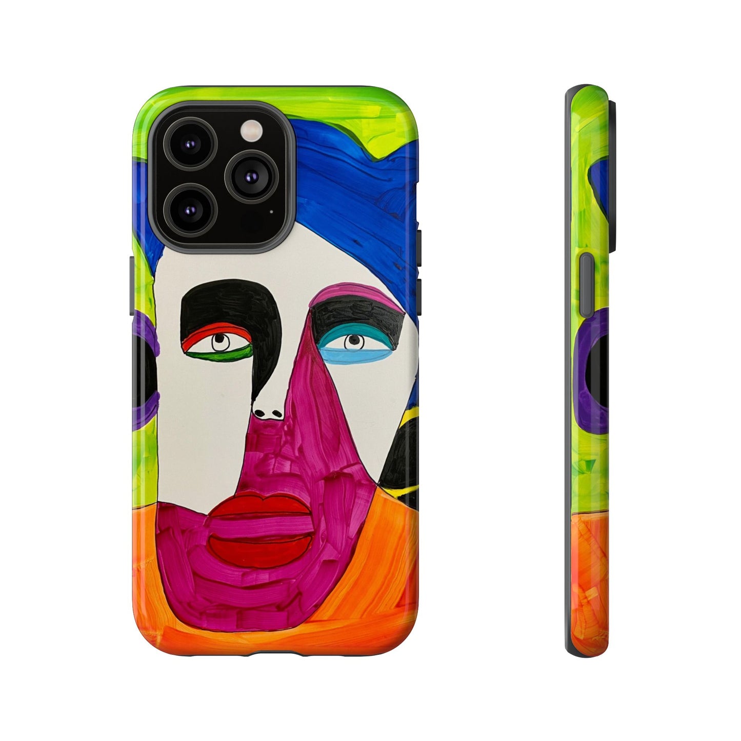 1Featured - Abstract Art Tough Phone Cases