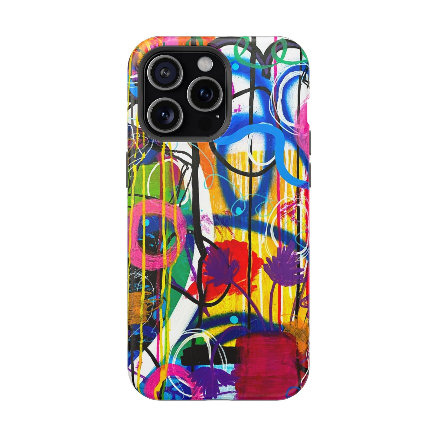Abstract Art Impact-Resistant Phone Cases