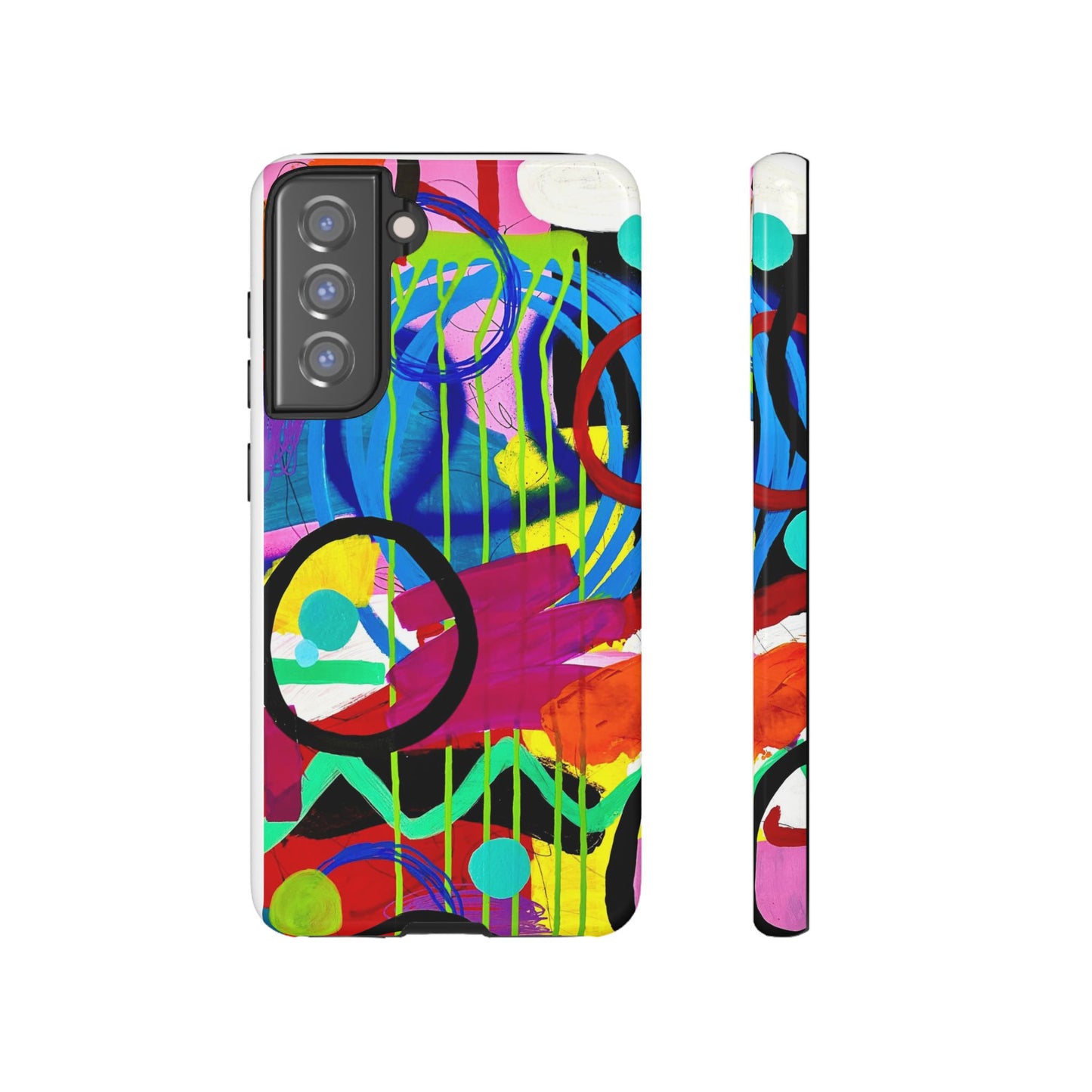 Abstract Art Tough Phone Cases