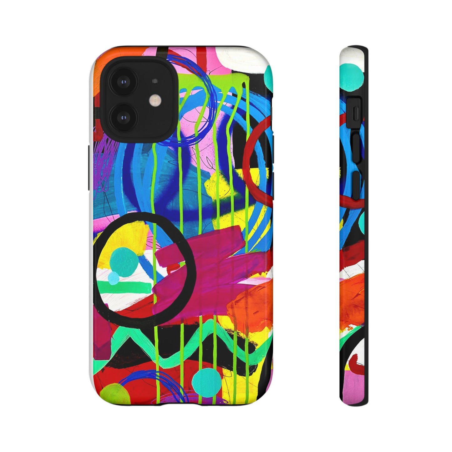 Abstract Art Tough Phone Cases