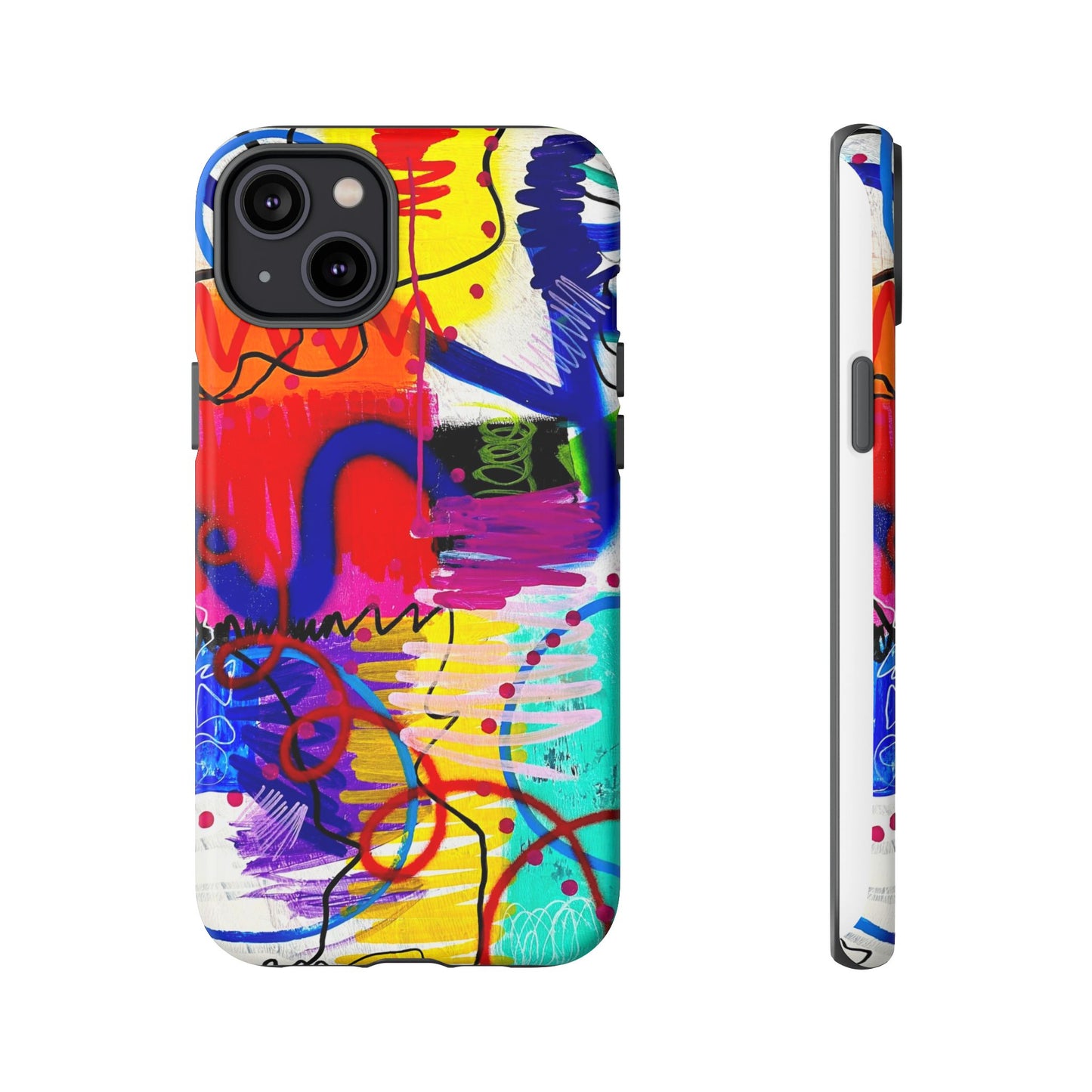 Abstract Art Tough Phone Cases
