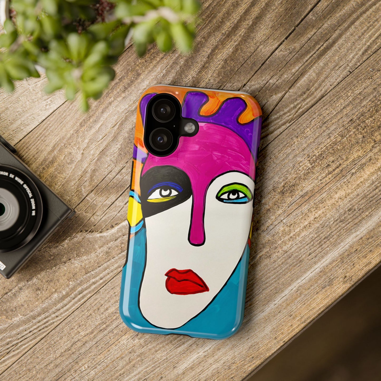 2Featured - Abstract Art Impact-Resistant Phone Cases