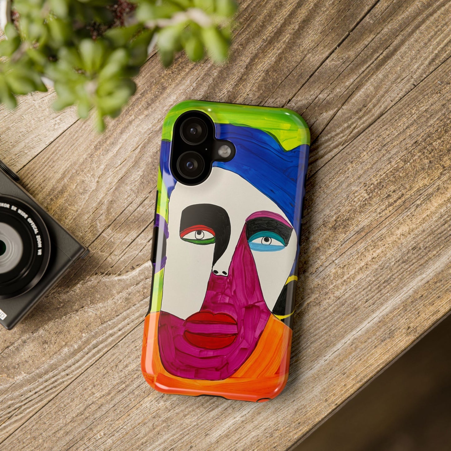 Abstract Art Impact-Resistant Phone Cases