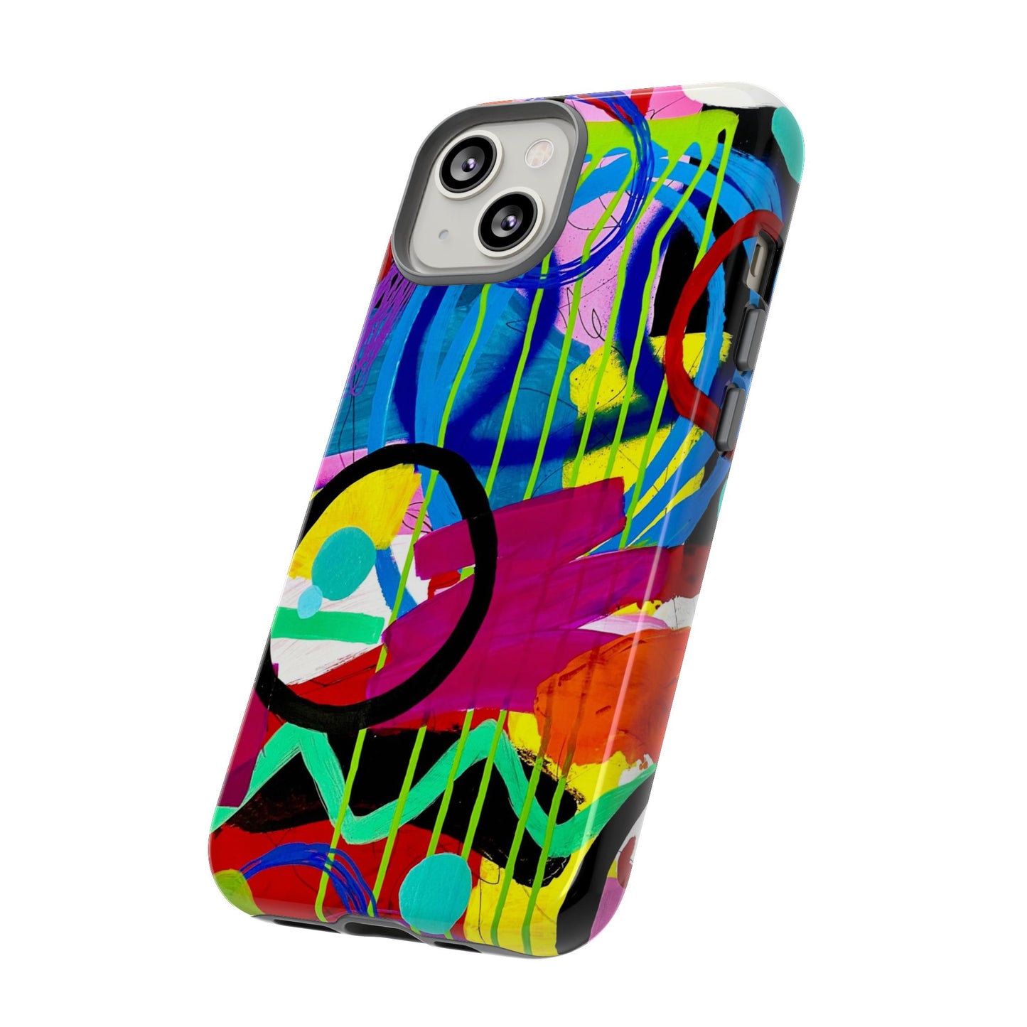 Abstract Art Tough Phone Cases