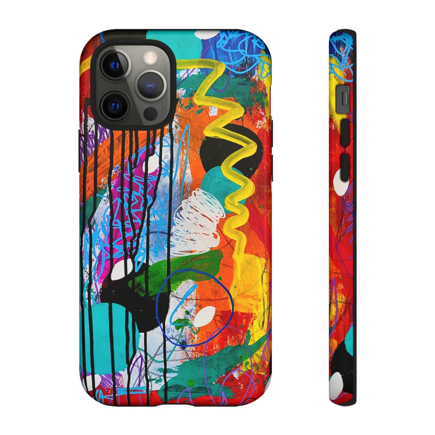 Abstract Art Tough Phone Cases