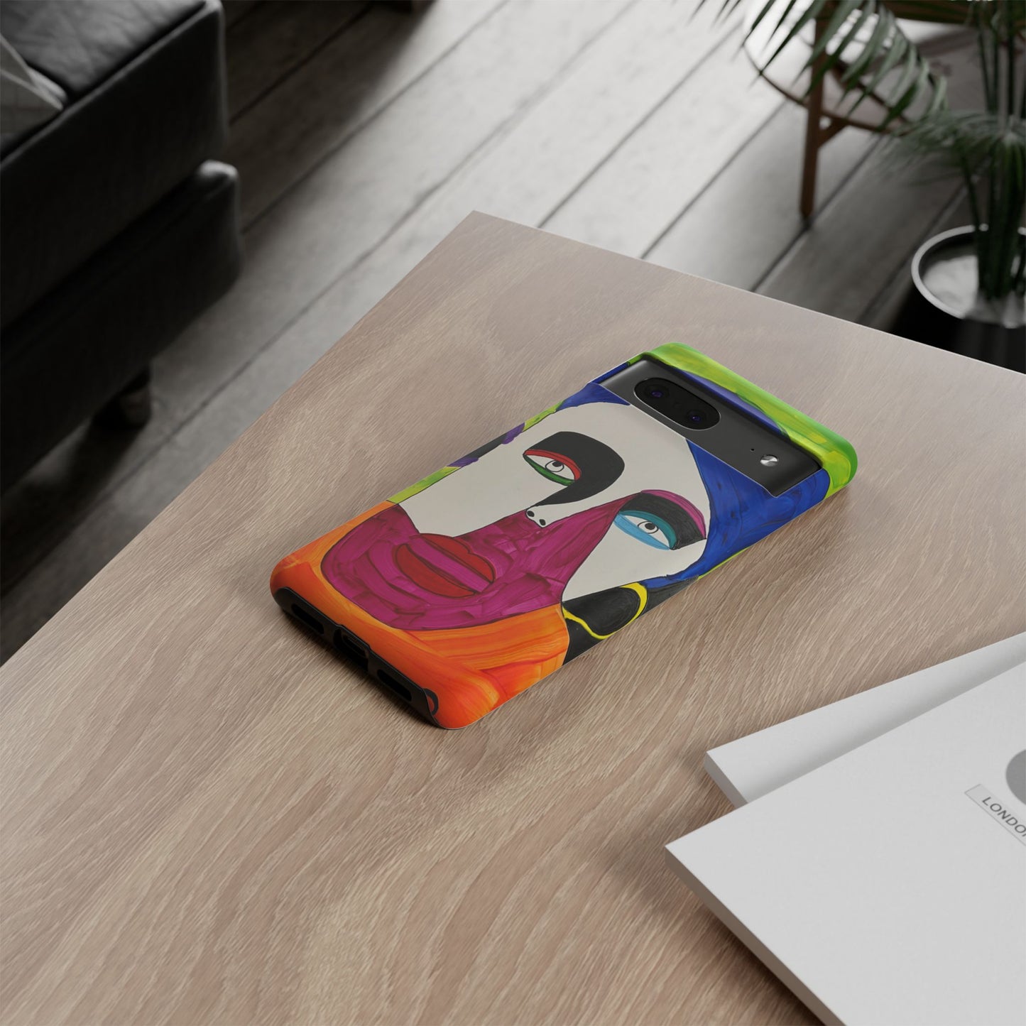 1Featured - Abstract Art Tough Phone Cases