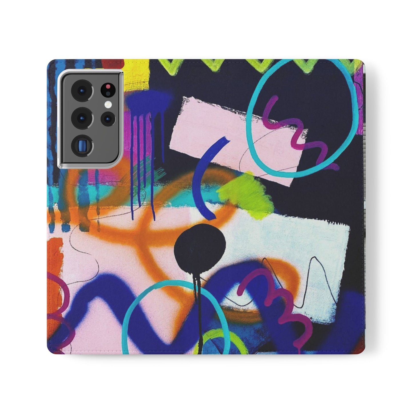 Abstract Art Phone Flip Cases