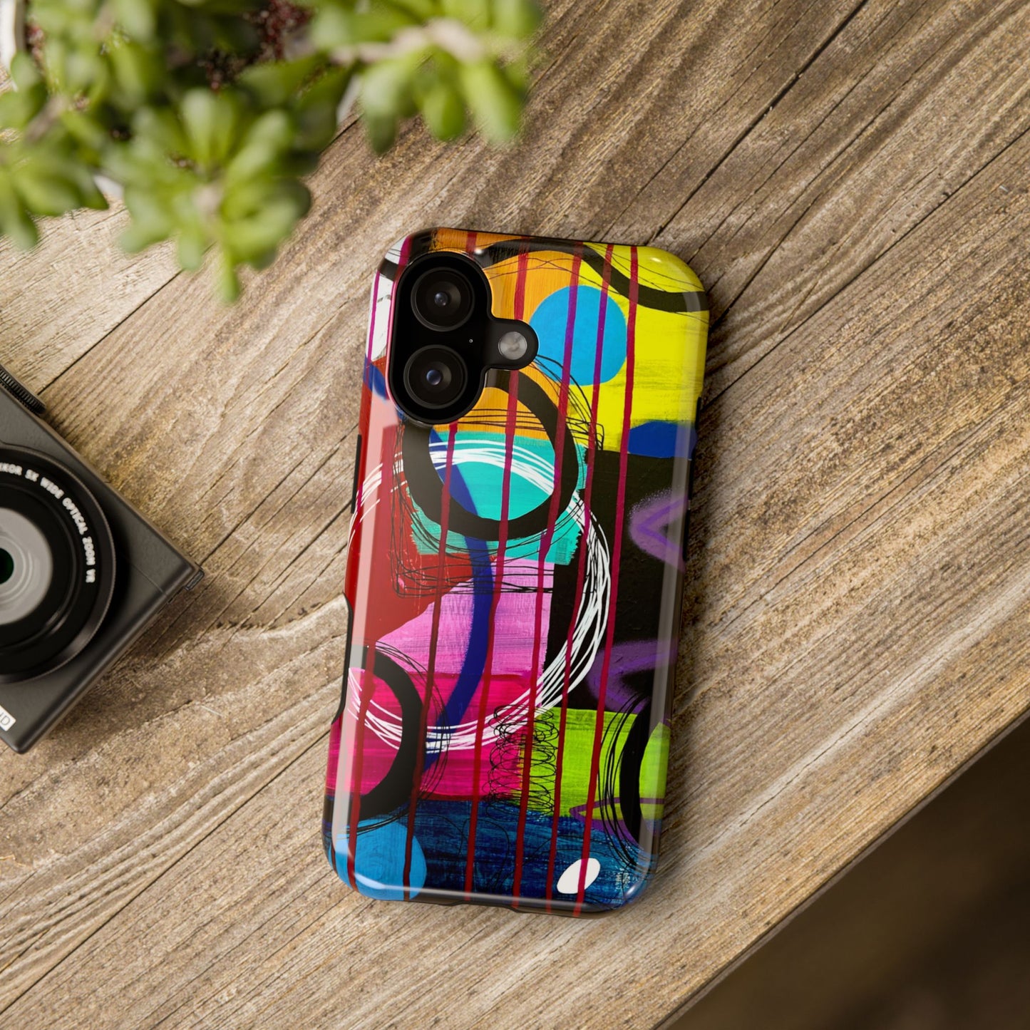 Abstract Art Impact-Resistant Phone Cases