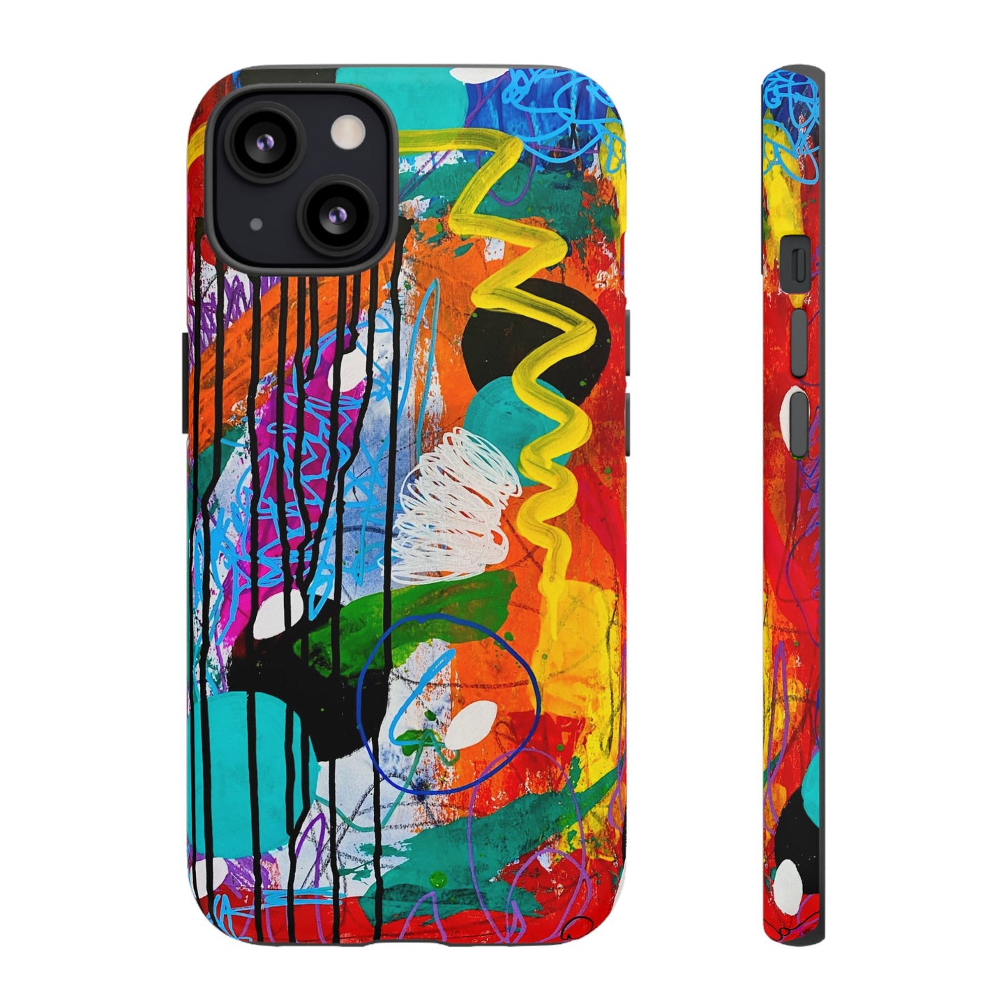 Abstract Art Tough Phone Cases