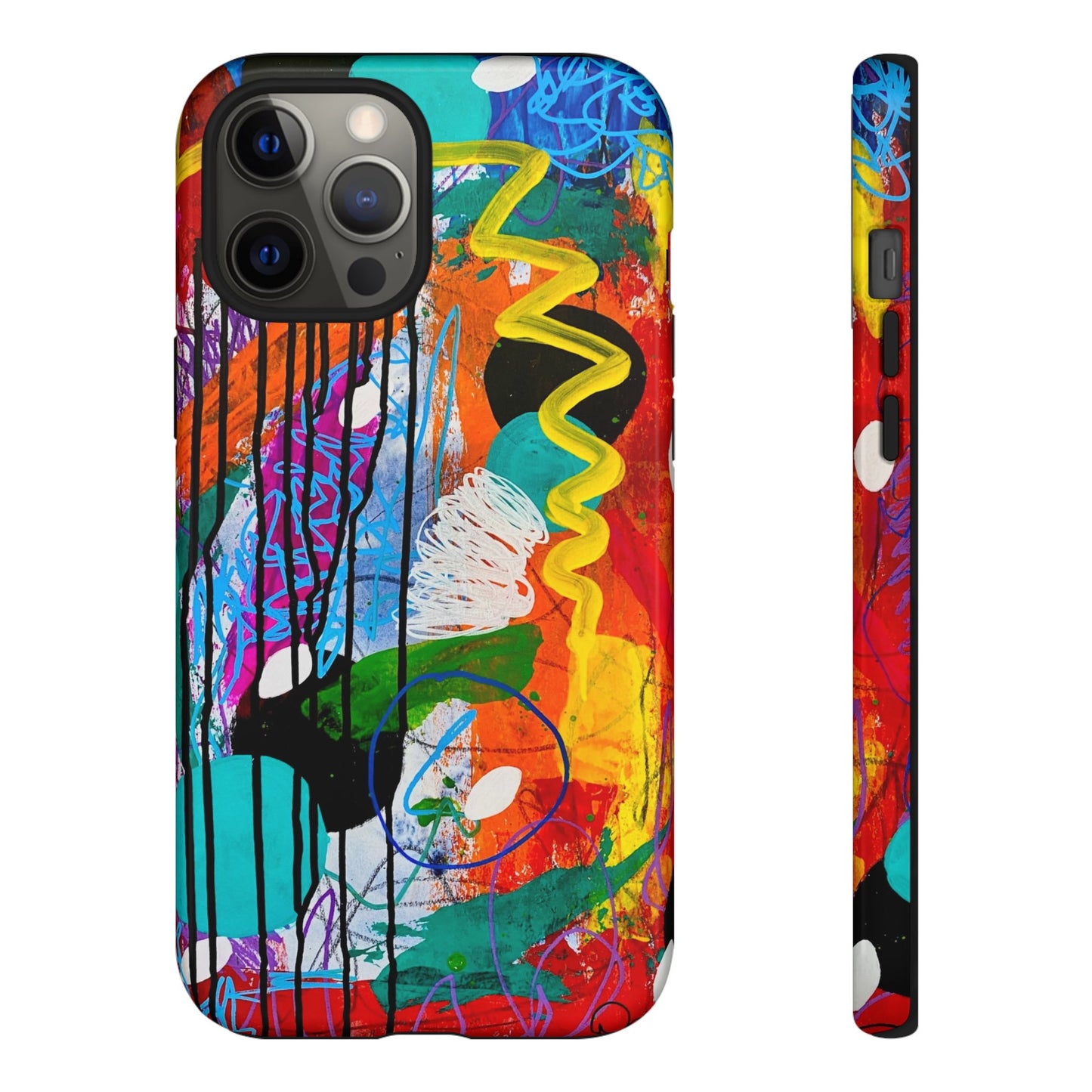 Abstract Art Tough Phone Cases