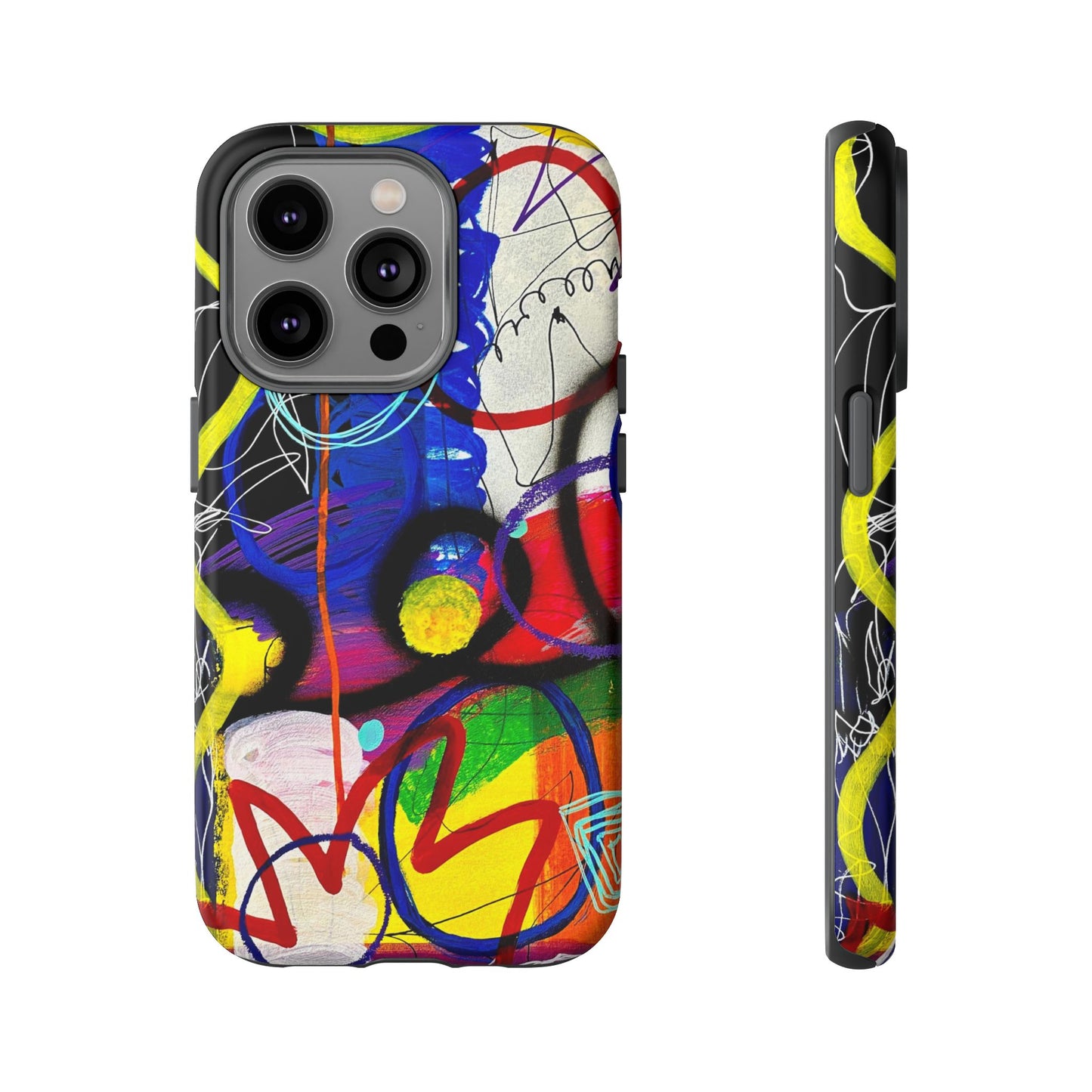 Abstract Art Tough Phone Cases