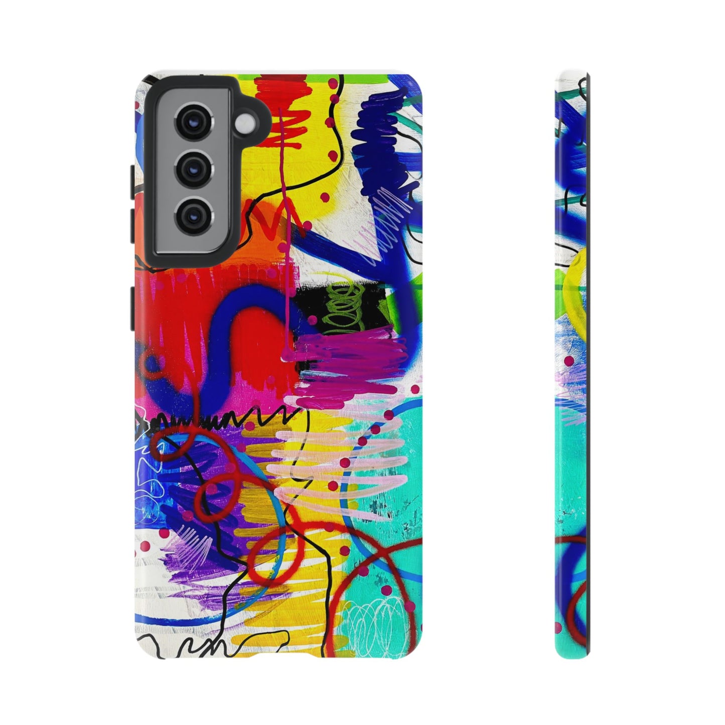 Abstract Art Tough Phone Cases