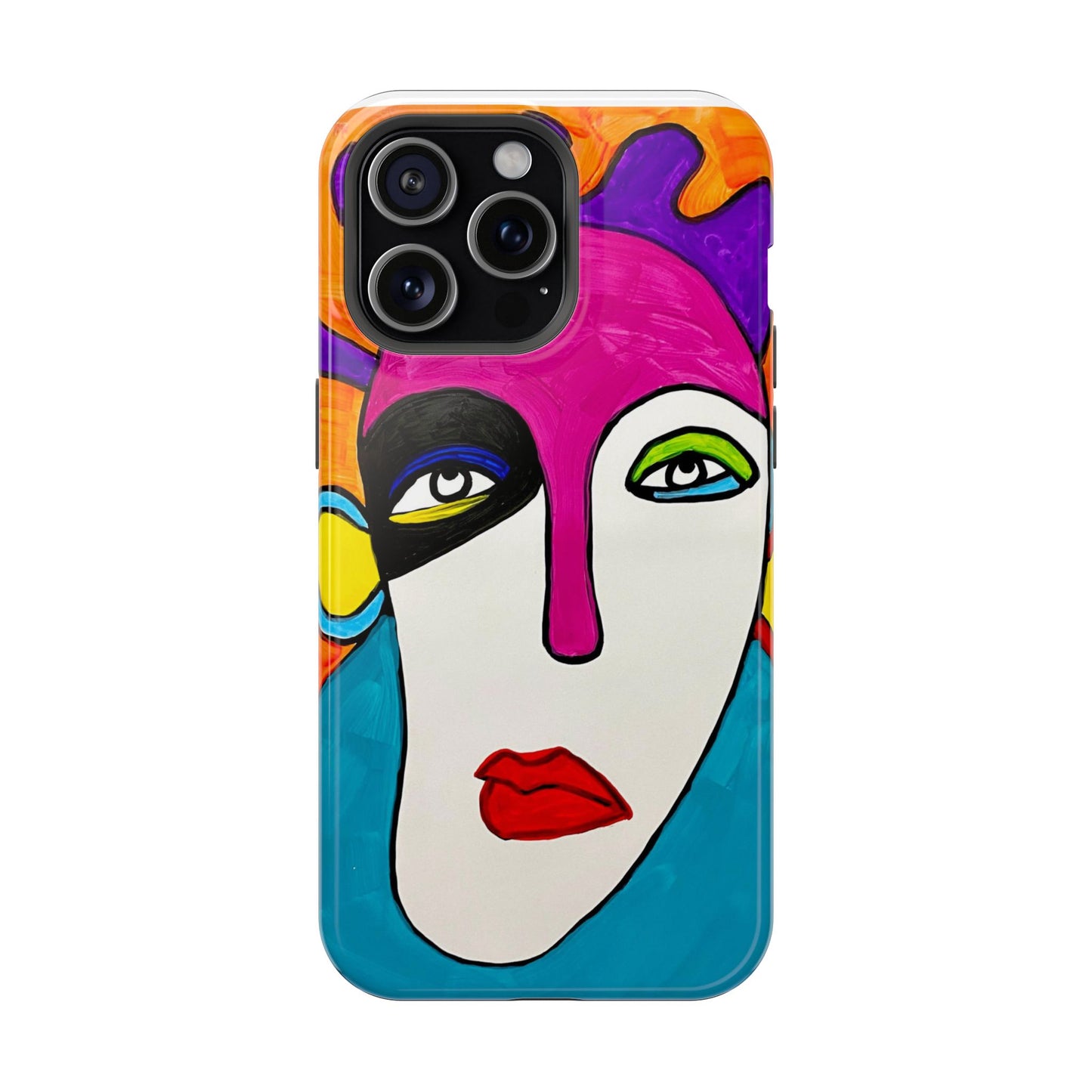 2Featured - Abstract Art Impact-Resistant Phone Cases