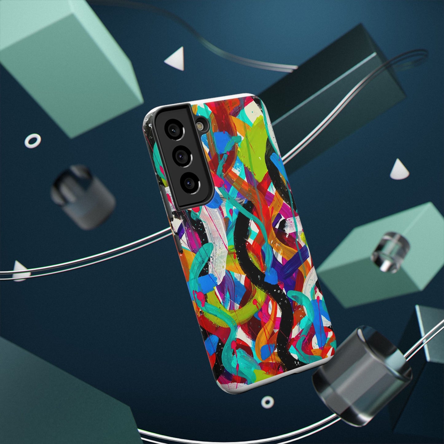 Abstract Art Impact-Resistant Phone Cases