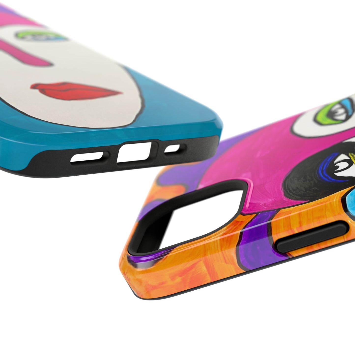 2Featured - Abstract Art Impact-Resistant Phone Cases