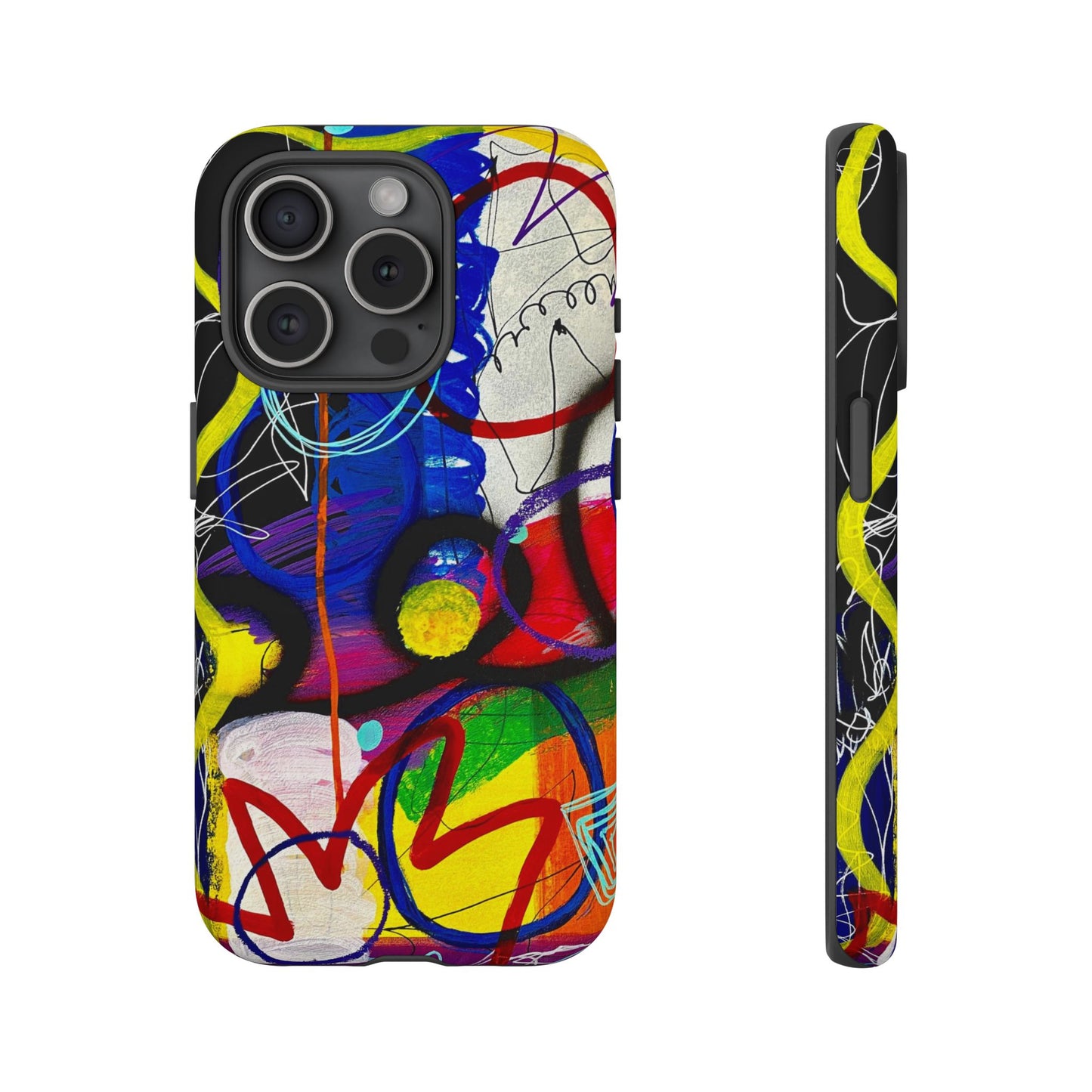 Abstract Art Tough Phone Cases